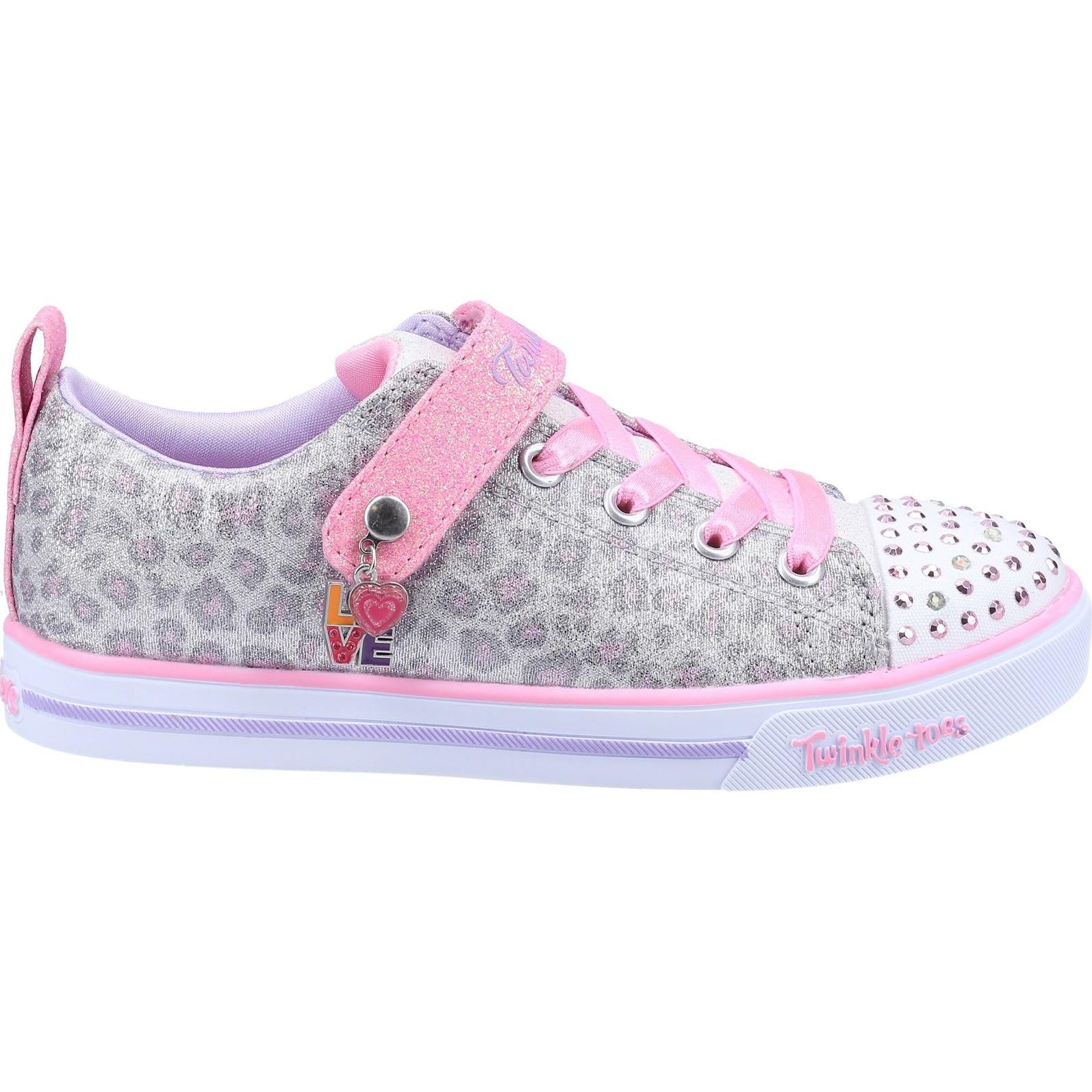 Skechers Twinkle Toes: Sparkle Lite Leopard Shines Shoe