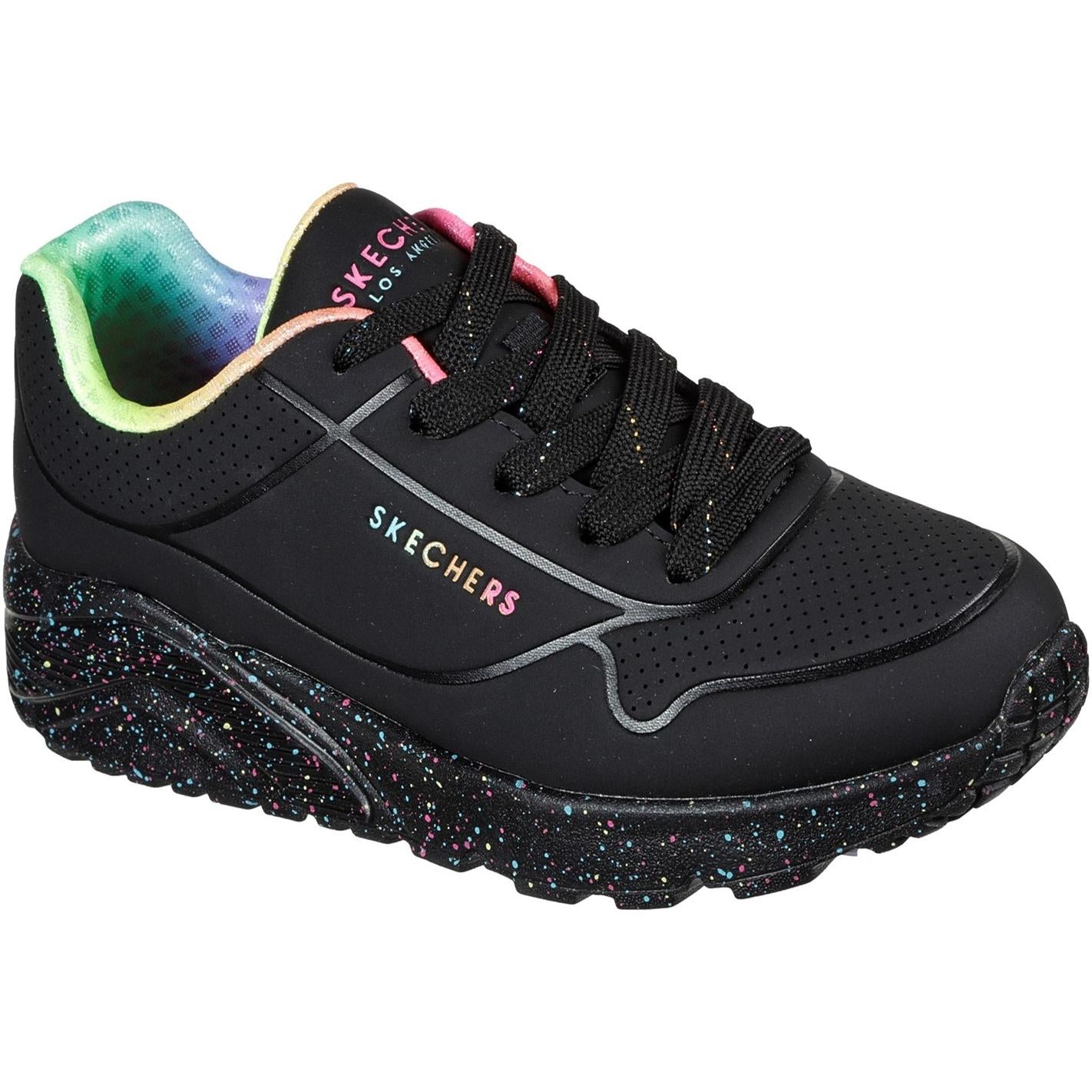 Skechers Uno Lite Rainbow Speckle Shoe