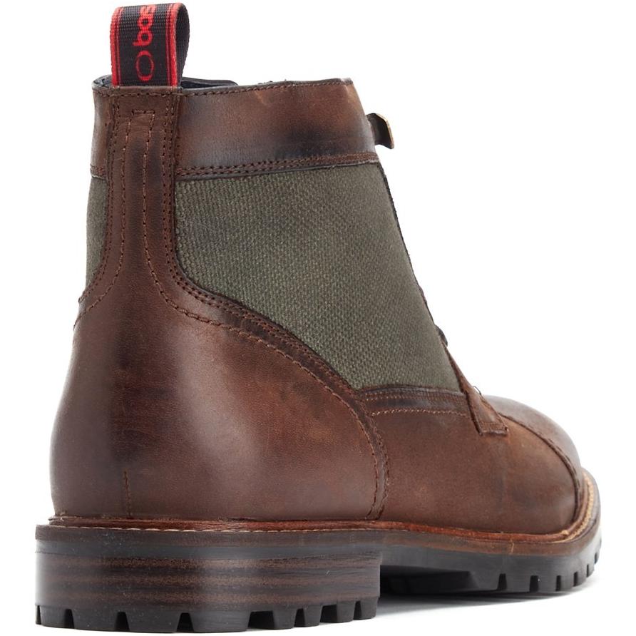 Base Trenton Toe Cap Boots