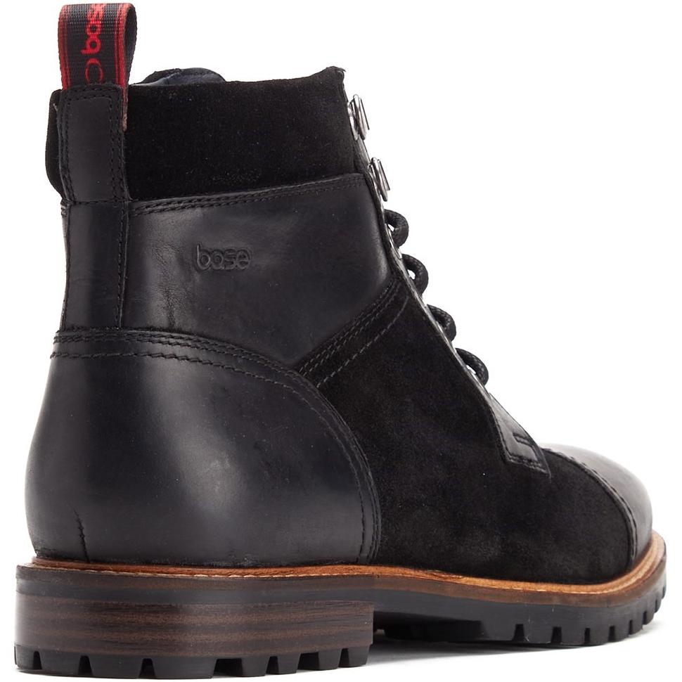 Base London Rogan Toe Cap Combat Boots