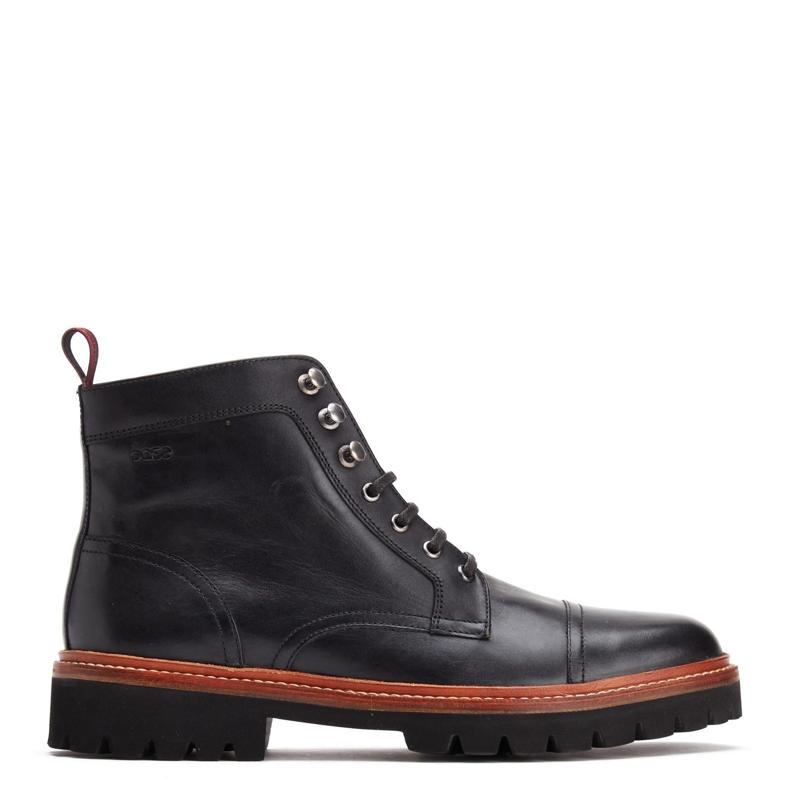 Base London Republic Toe Cap Boots