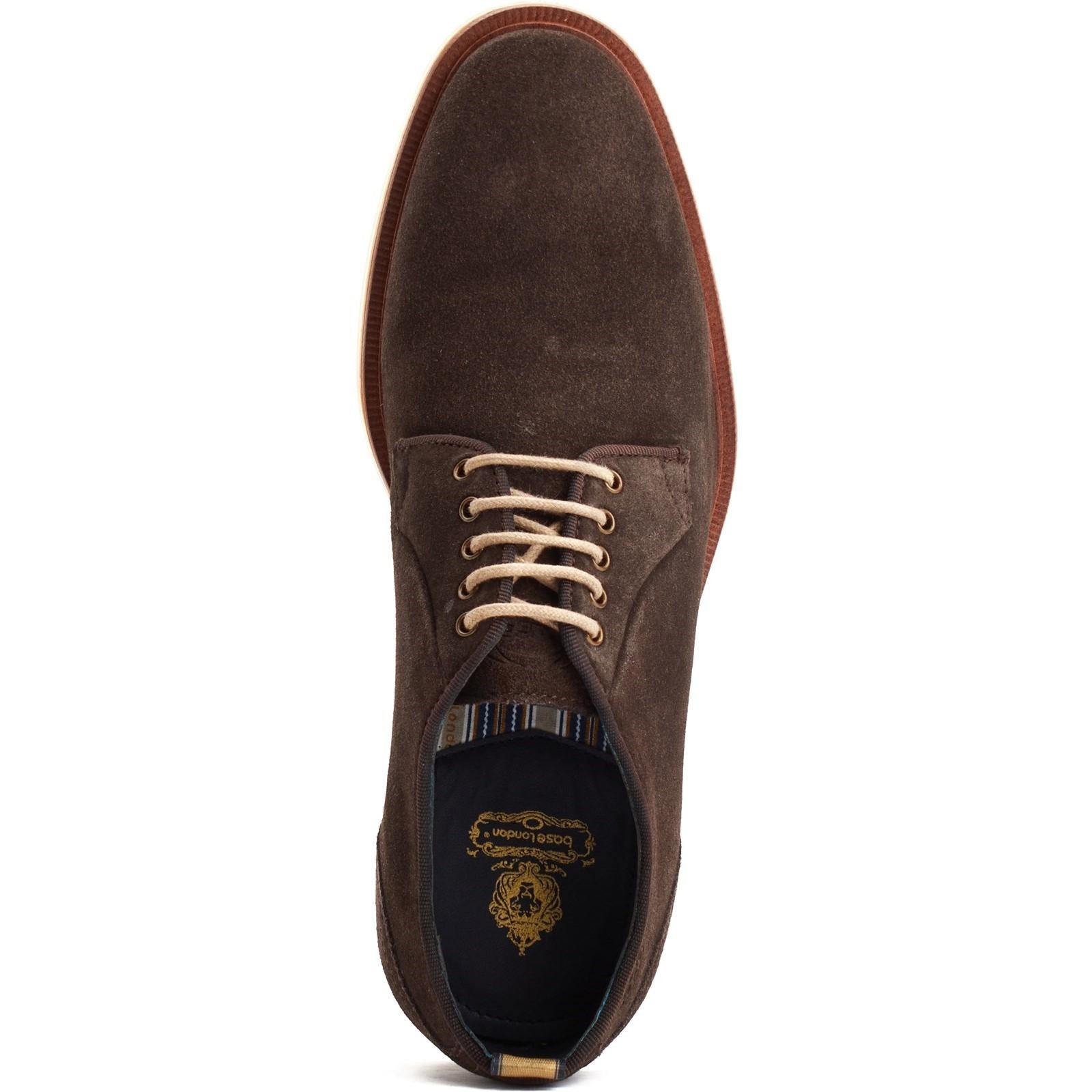 Base London Hughes Plain Toe Derby Shoe