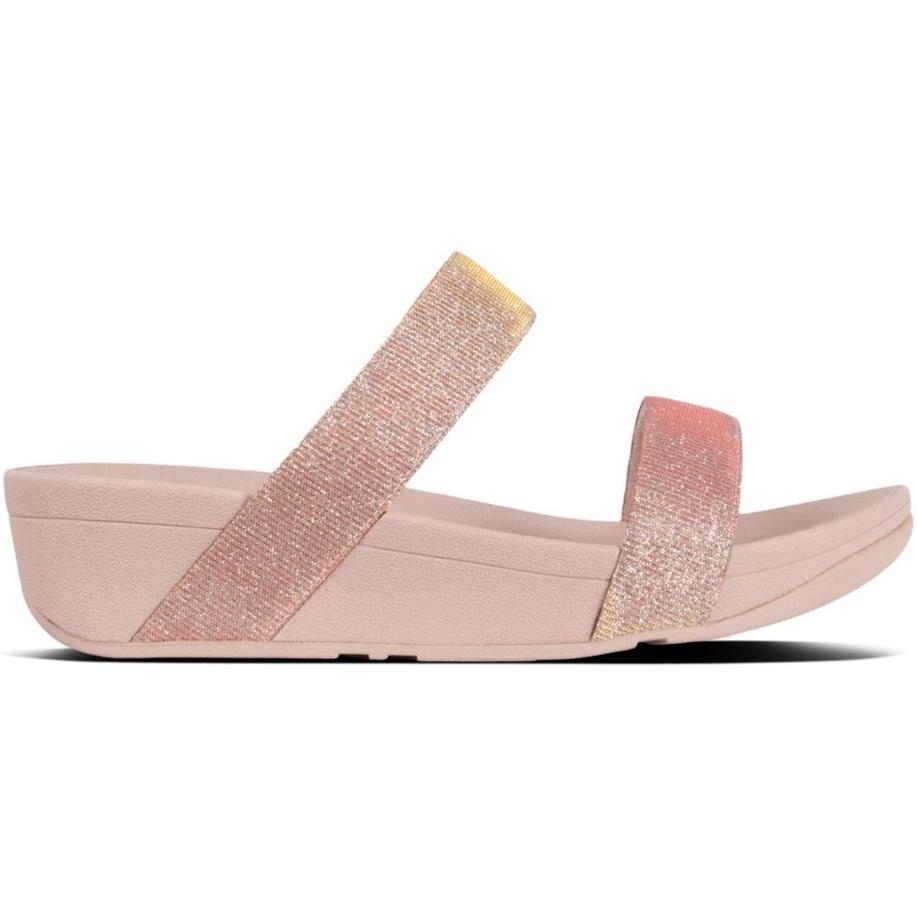 Fitflop Lottie Glitzy Slides Sandals