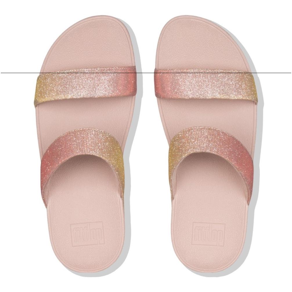 Fitflop Lottie Glitzy Slides Sandals