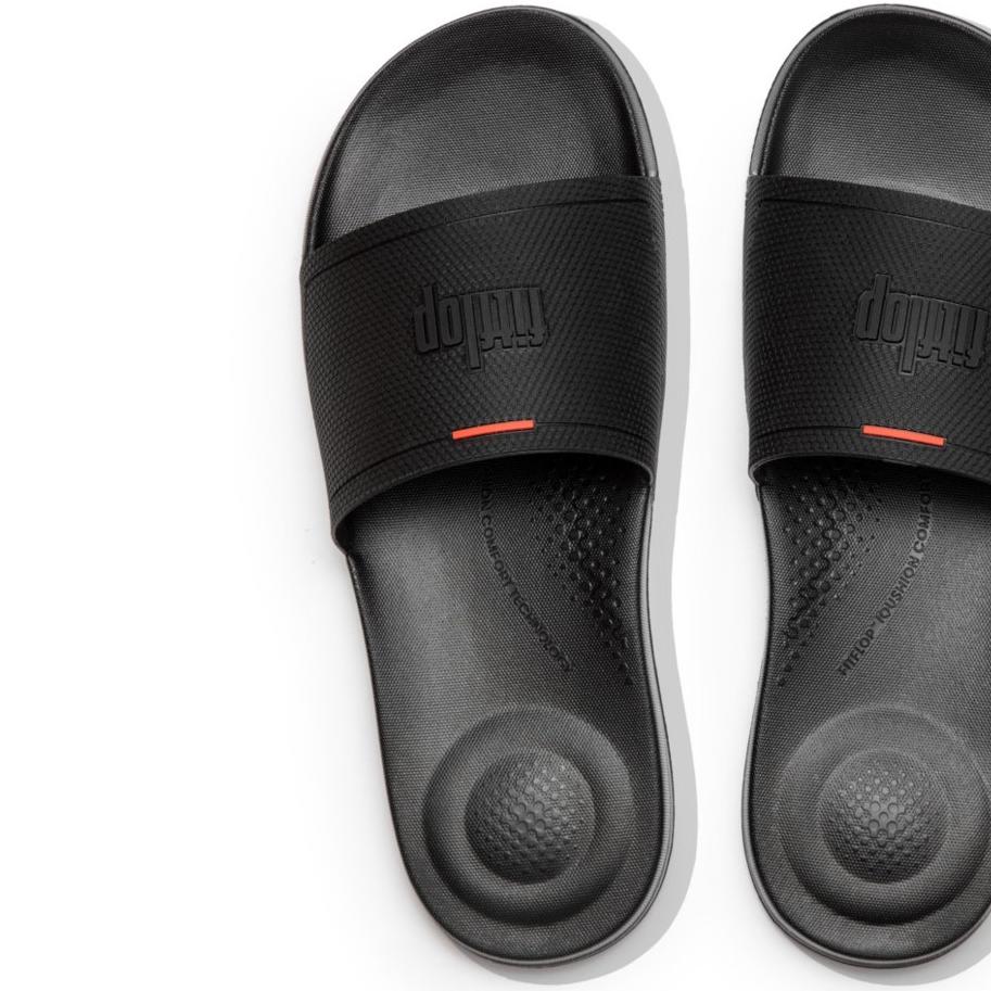 Fitflop Men's iQushion Pool Slides Sandals