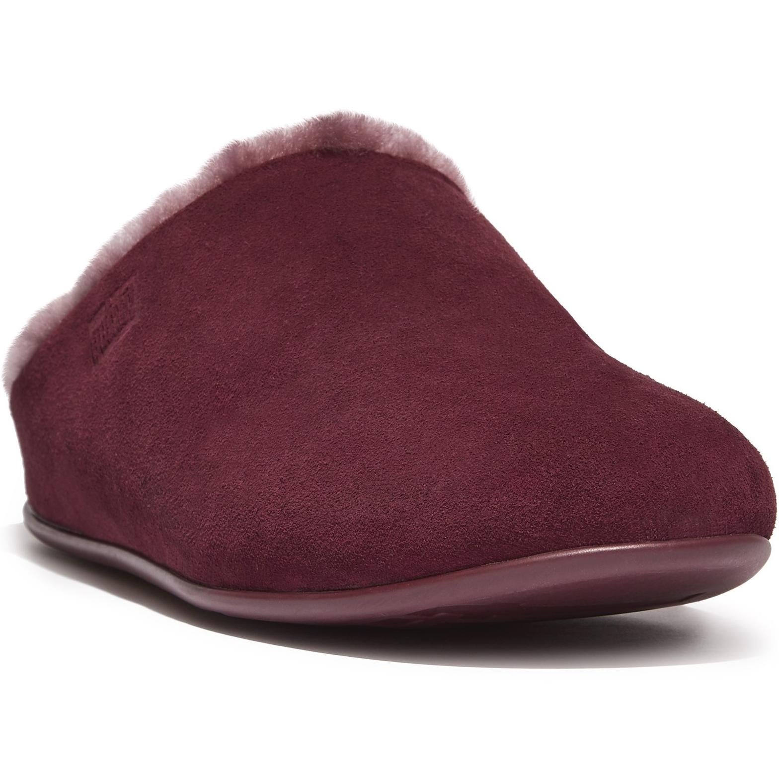 Fitflop Chrissie Shearling-Lined Suede Slippers