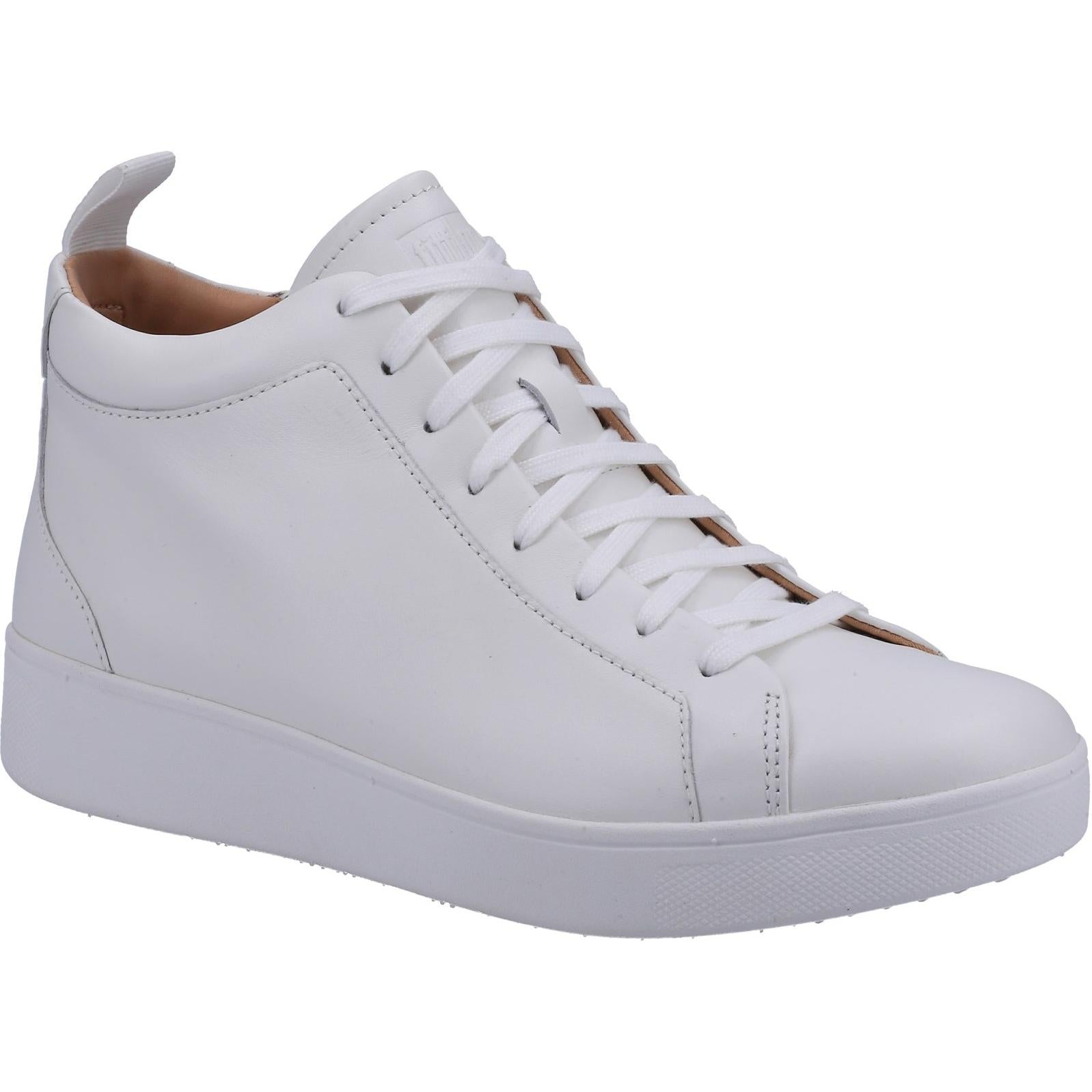 Fitflop Rally Leather High-Top Trainers