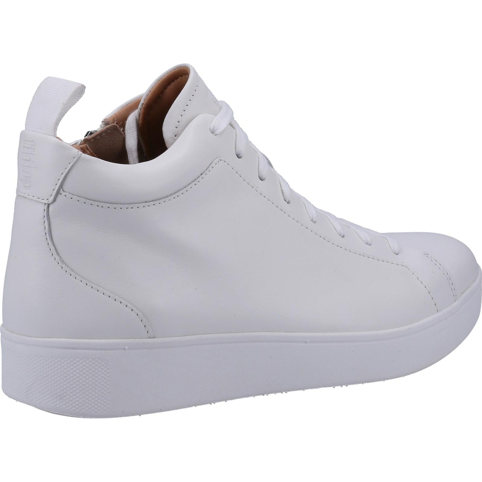 Fitflop Rally Leather High-Top Trainers