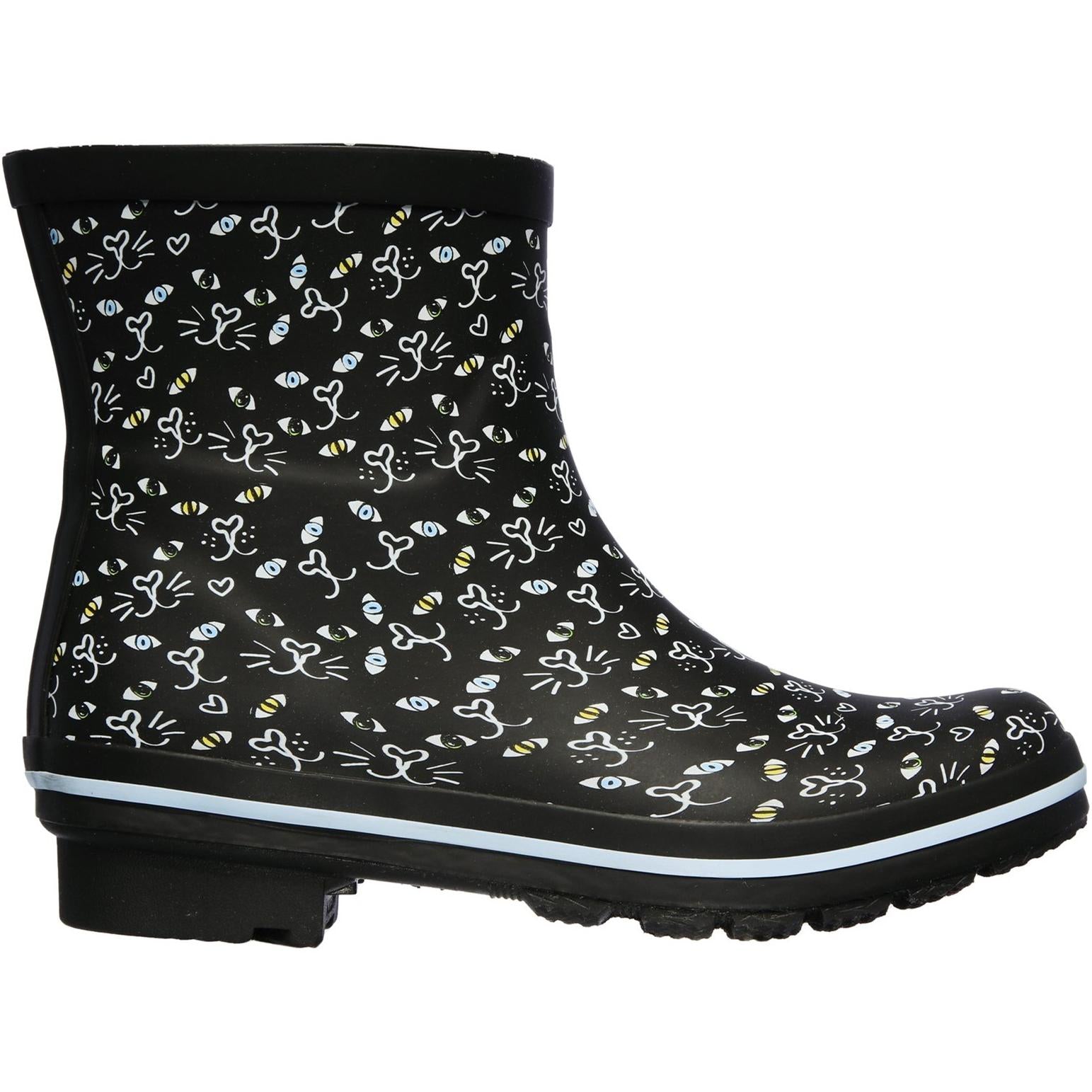 Skechers BOBS Rain Check Misty Eye Wellington Boots