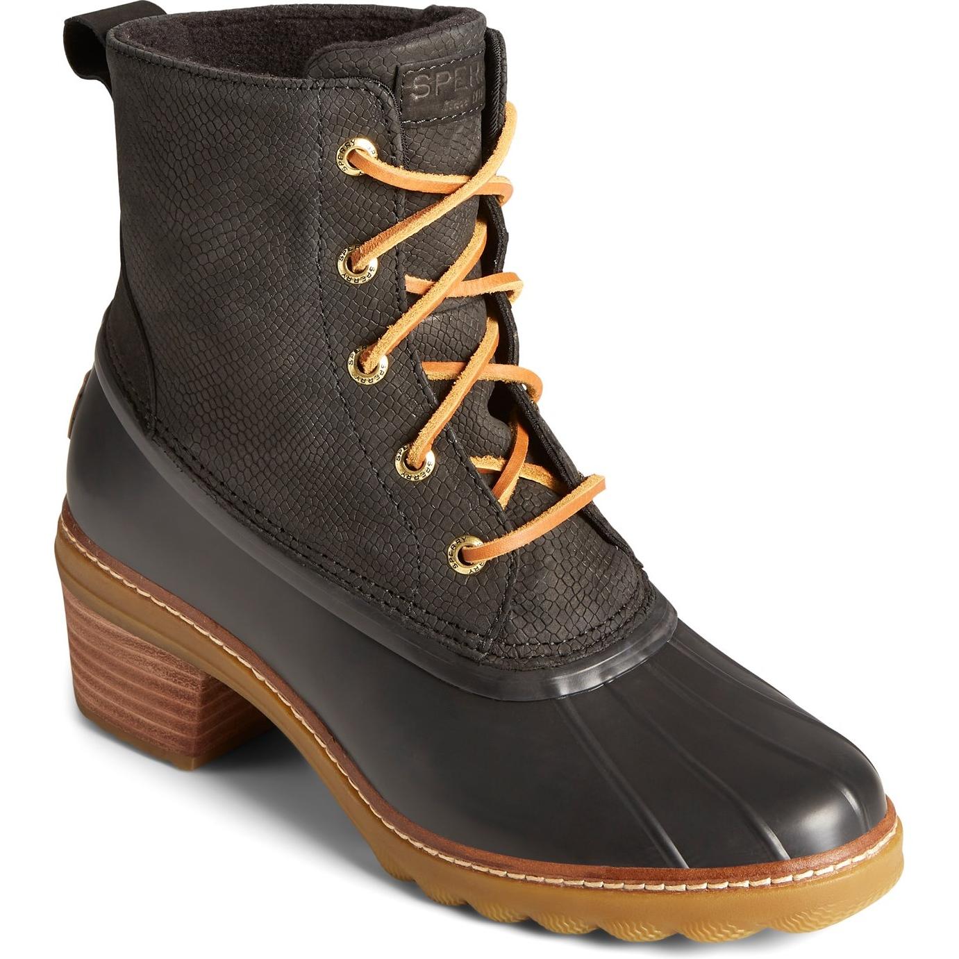 Sperry Top-sider Saltwater Heel Snake Ankle Boot