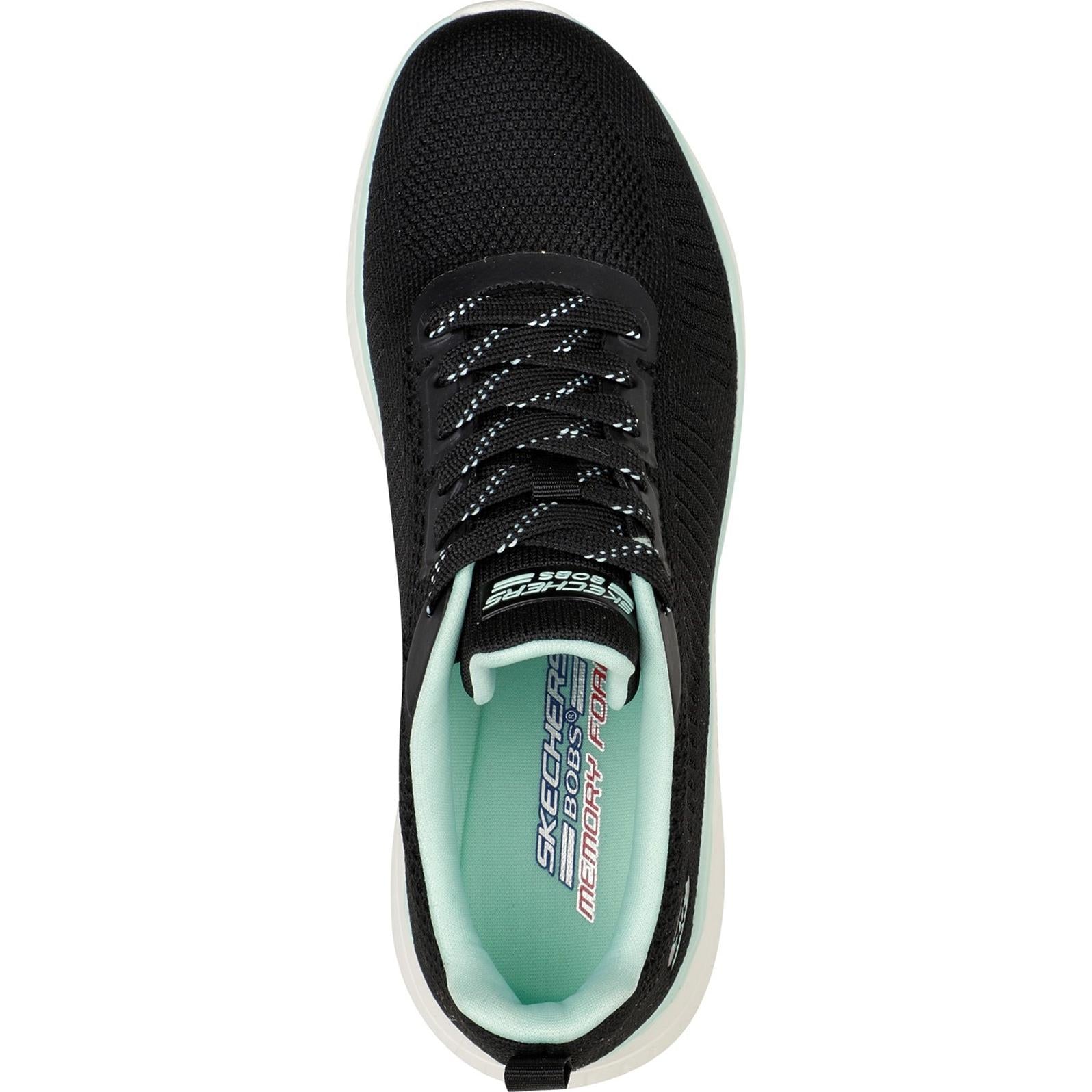 Skechers Bobs Squad Chaos Parallel Lines Trainers