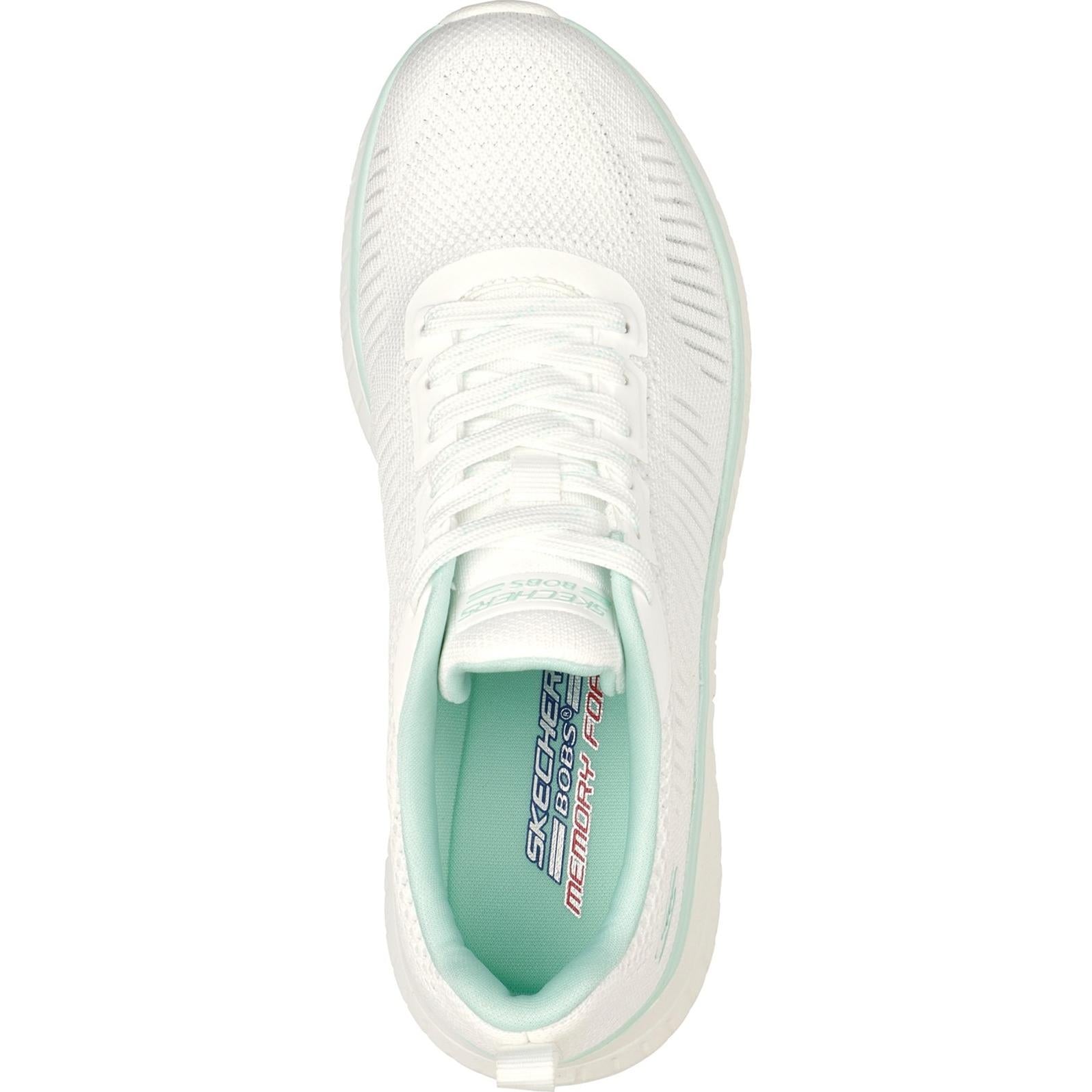 Skechers Bobs Squad Chaos Parallel Lines Trainers