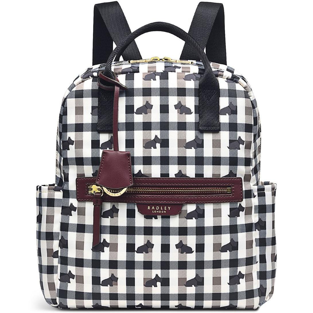 Radley Finsbury Park Checked Dog Backpack