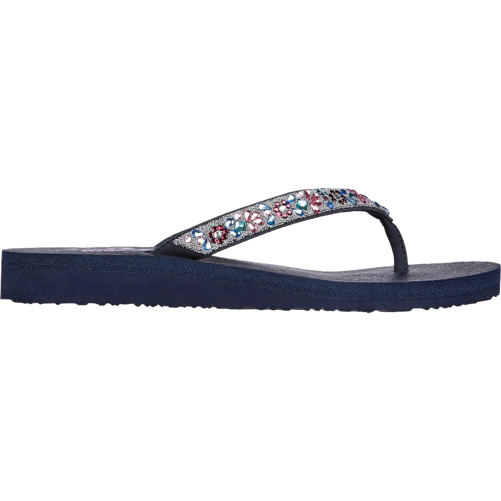 Skechers Meditation Garden Bliss Toe Post Sandals