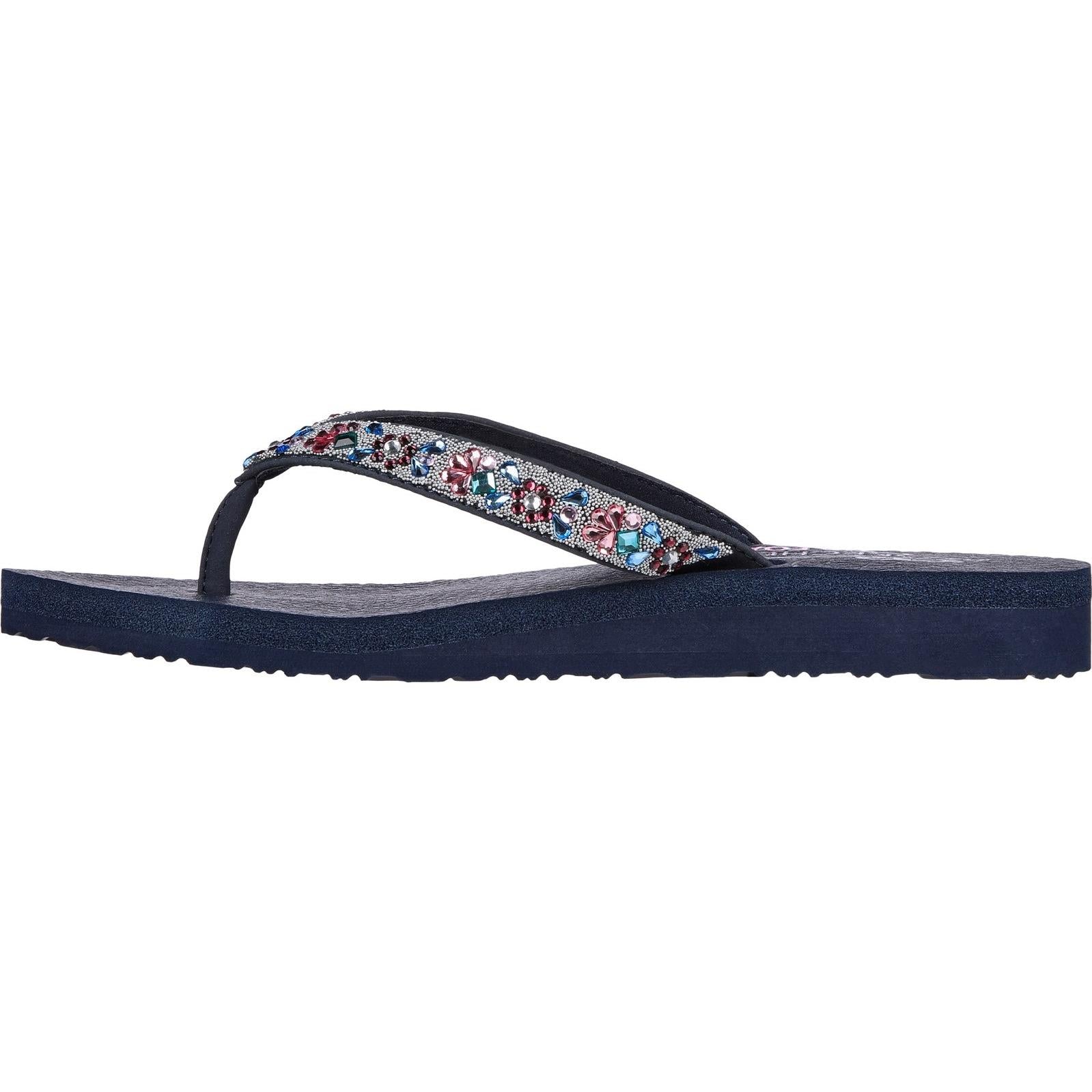 Skechers Meditation Garden Bliss Toe Post Sandals