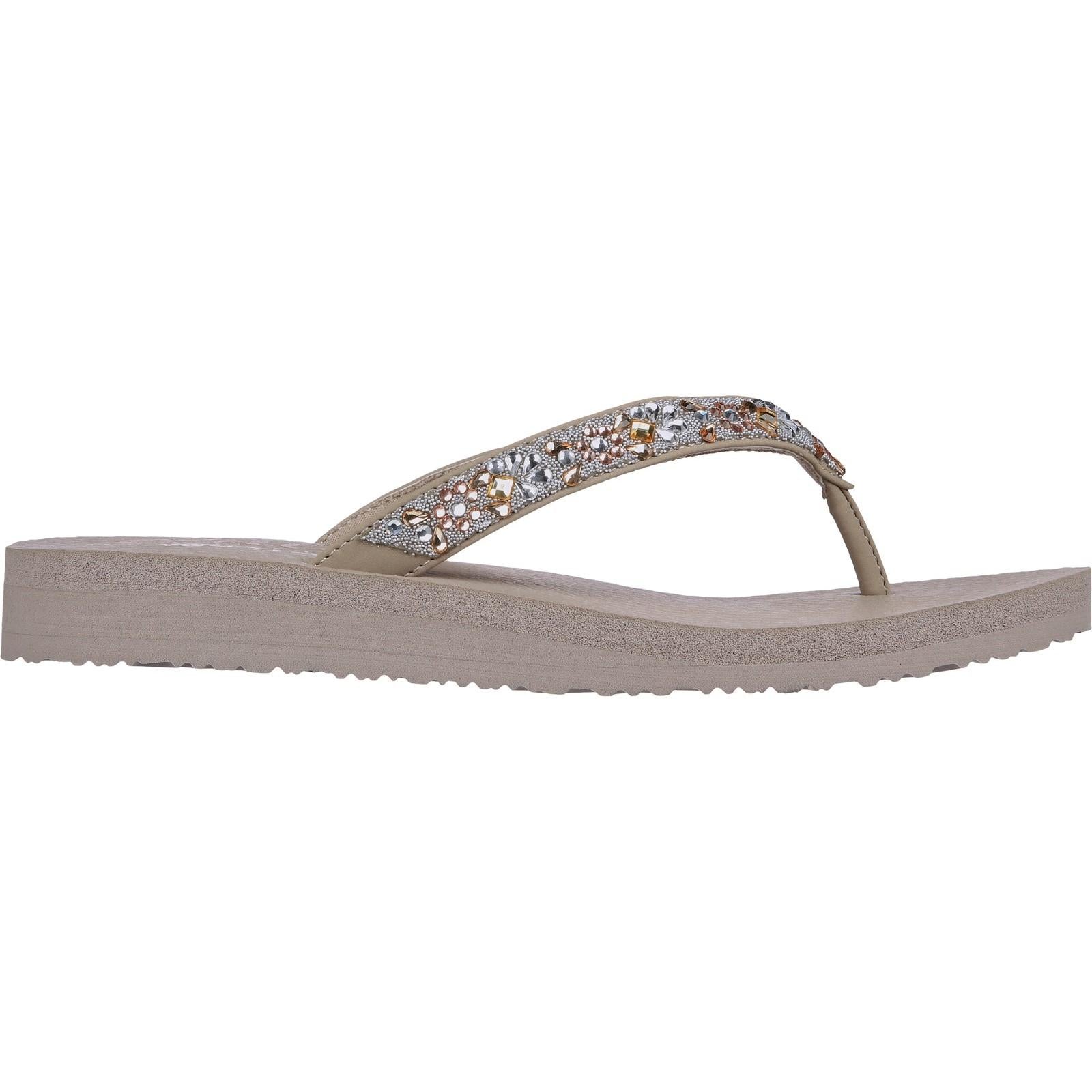 Skechers Meditation Garden Bliss Toe Post Sandals