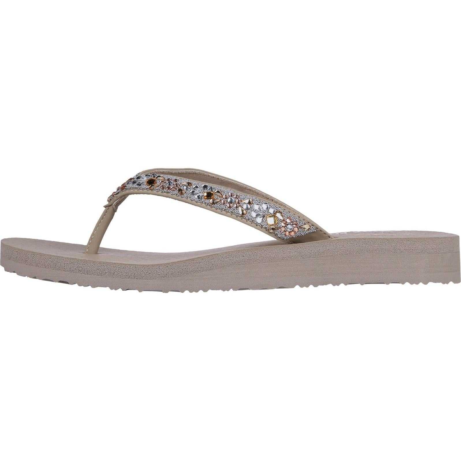 Skechers Meditation Garden Bliss Toe Post Sandals