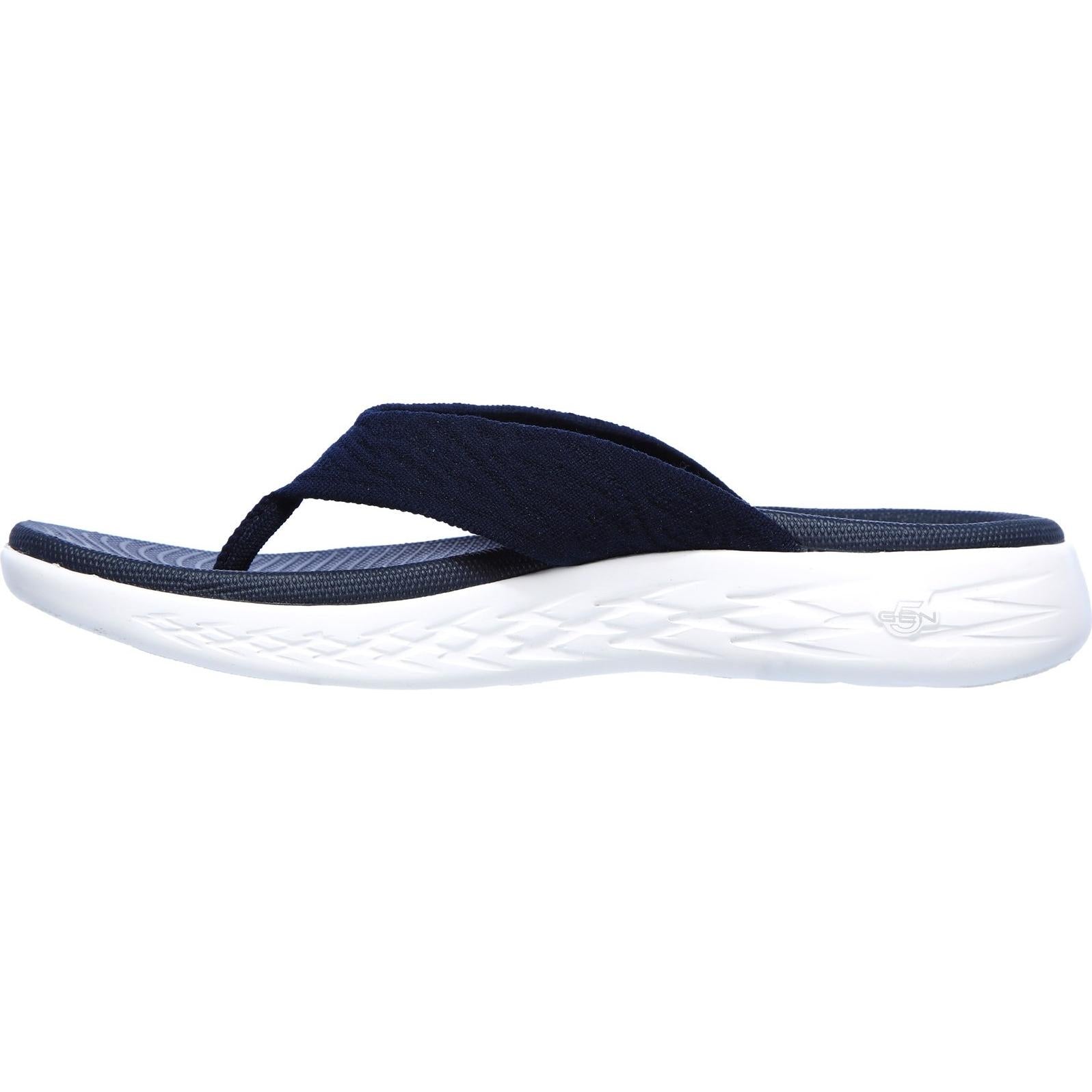 Skechers On-The-Go 600 Sunny Toe Post Slippers