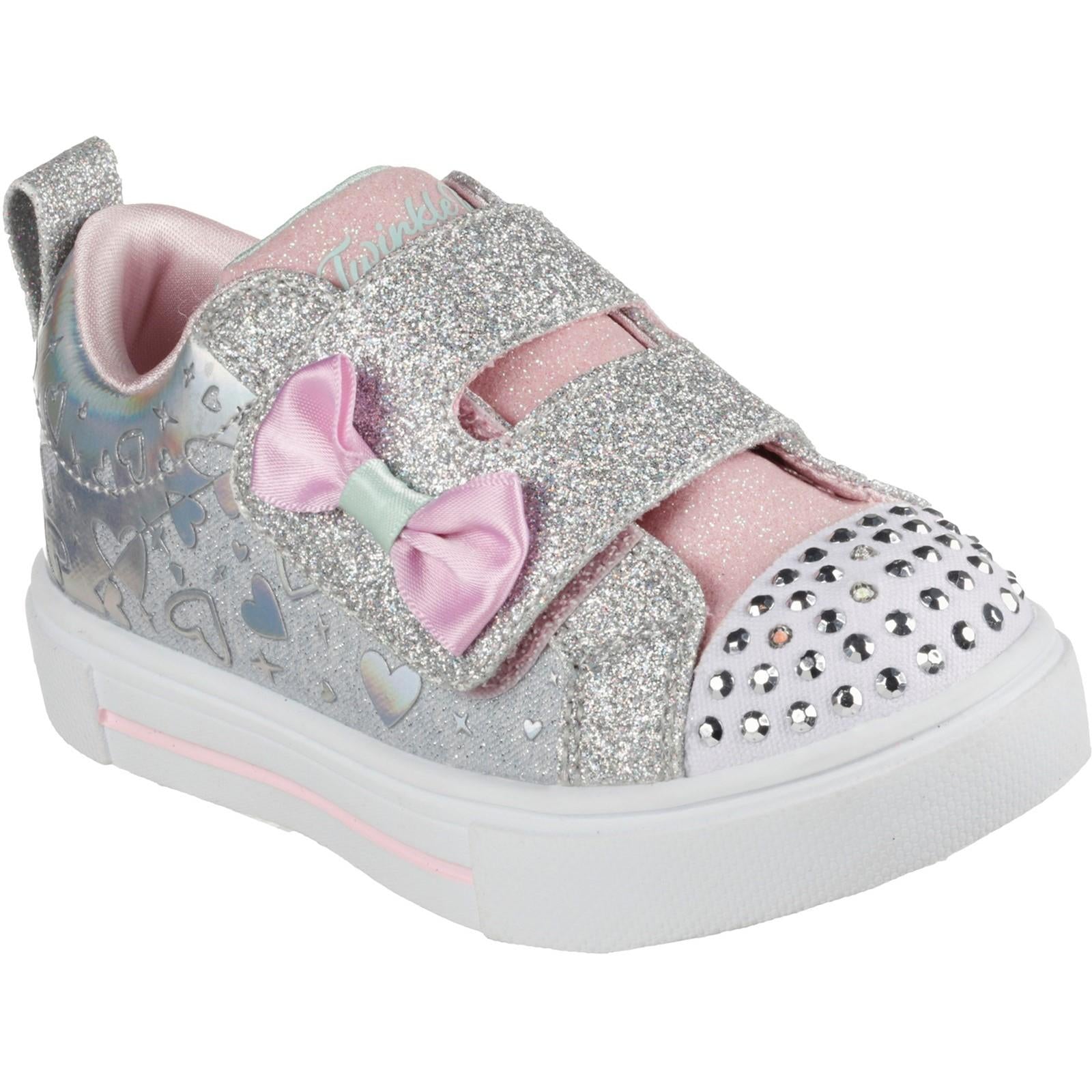 Skechers Twinkle Sparks Heather Charmer Trainers