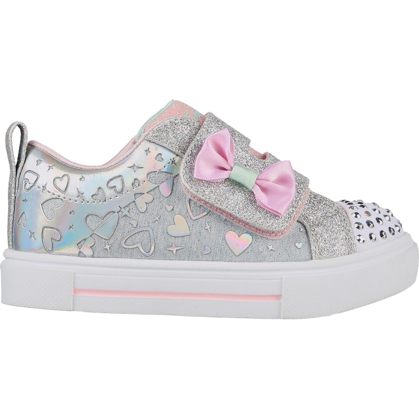 Skechers Twinkle Sparks Heather Charmer Trainers