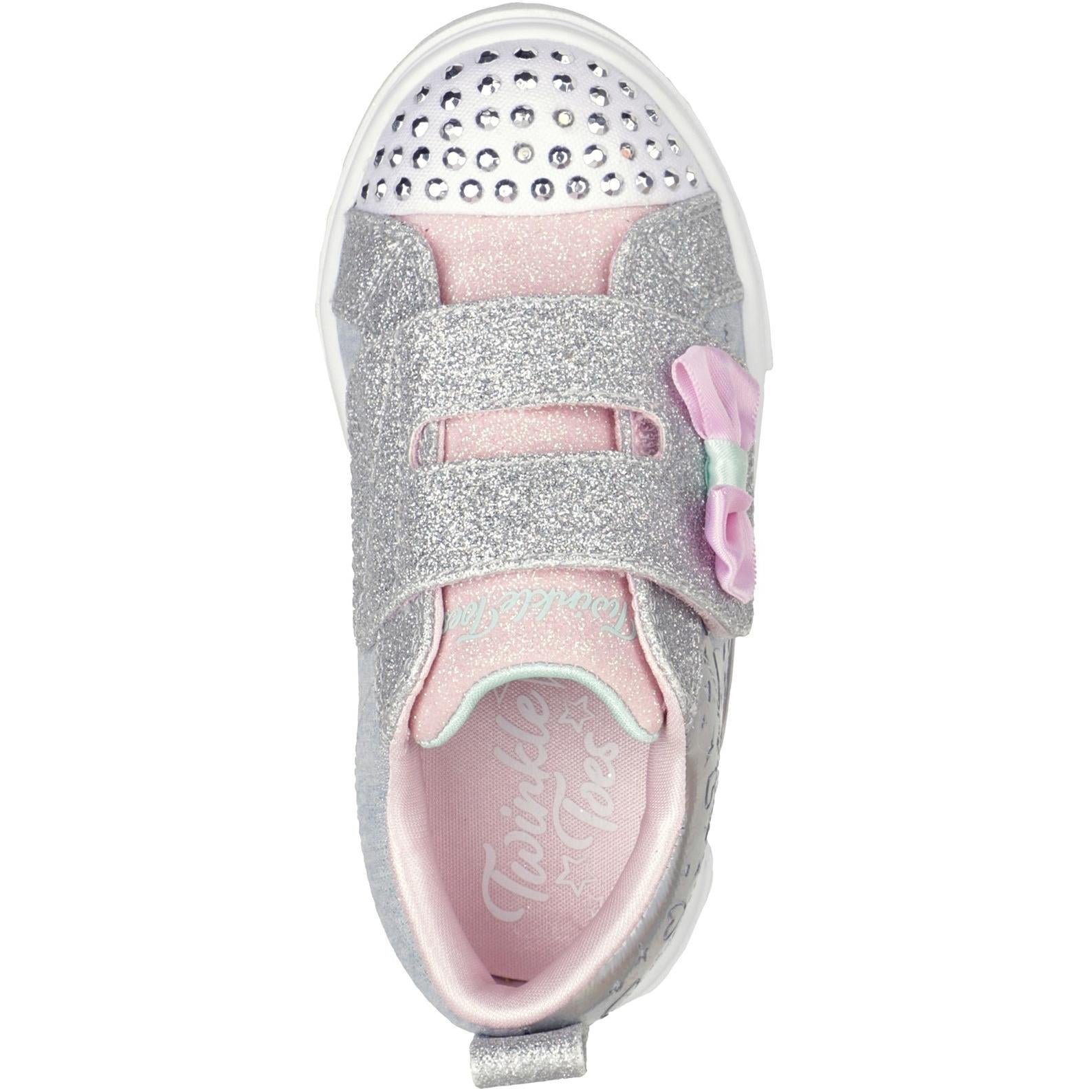 Skechers Twinkle Sparks Heather Charmer Trainers