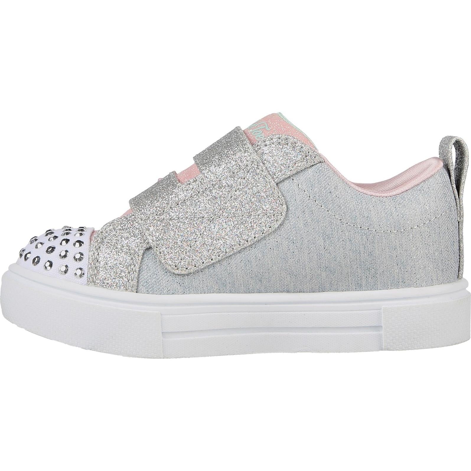 Skechers Twinkle Sparks Heather Charmer Trainers