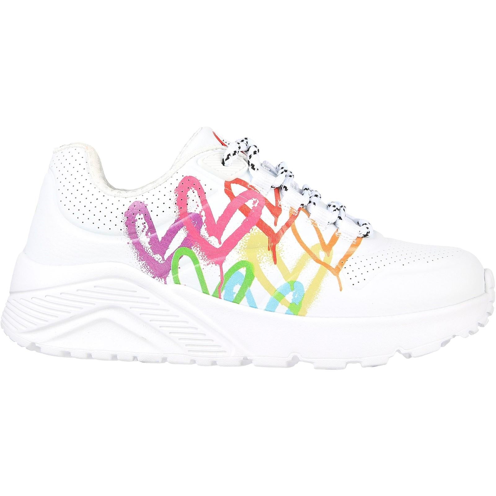 Skechers Uno Lite Love Brights Trainers