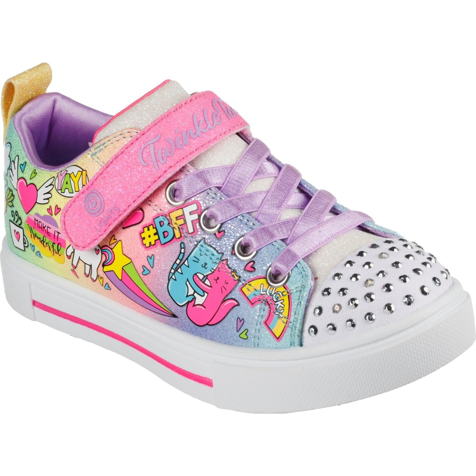 Skechers Twinkle Sparks Bff Magic Trainers