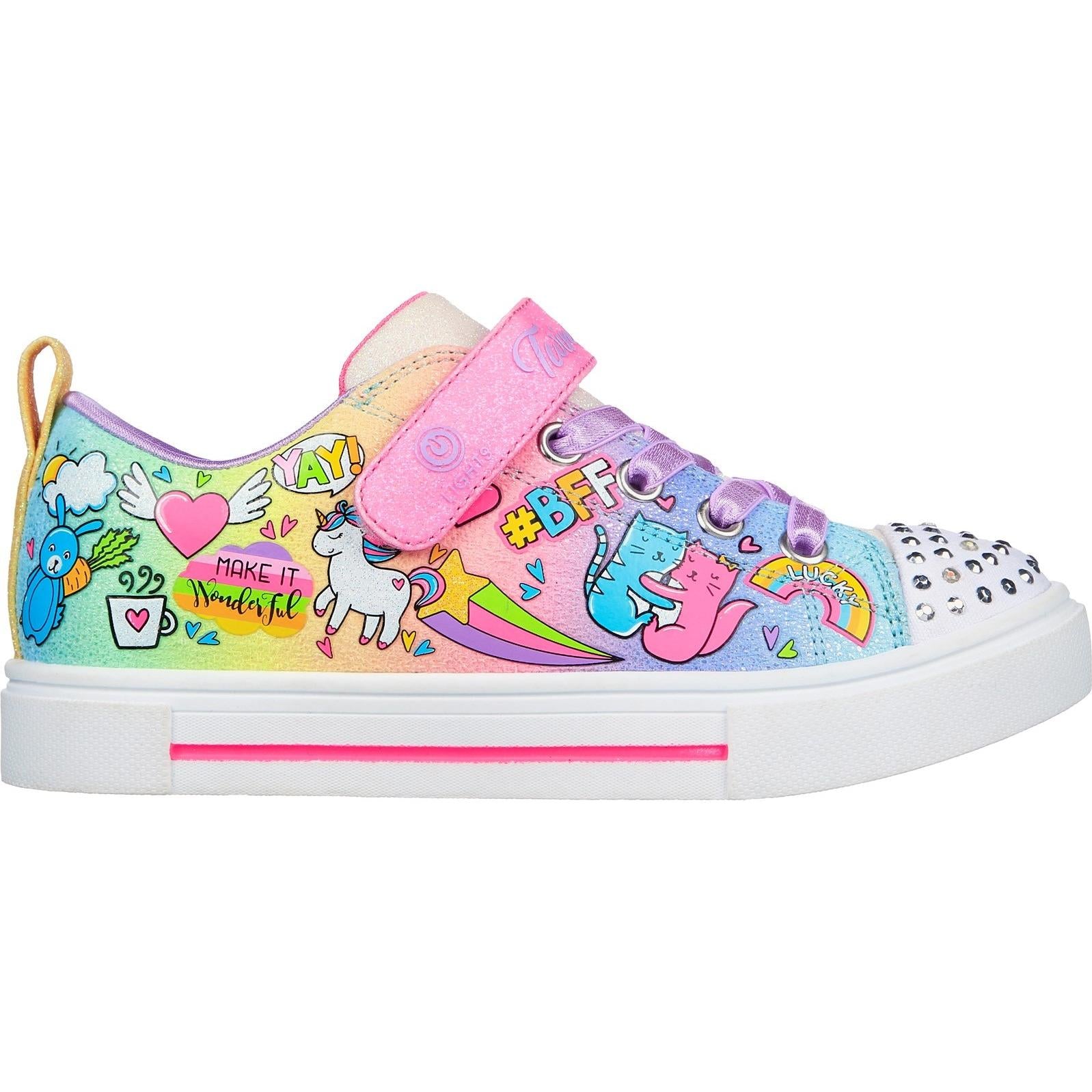 Skechers Twinkle Sparks Bff Magic Trainers