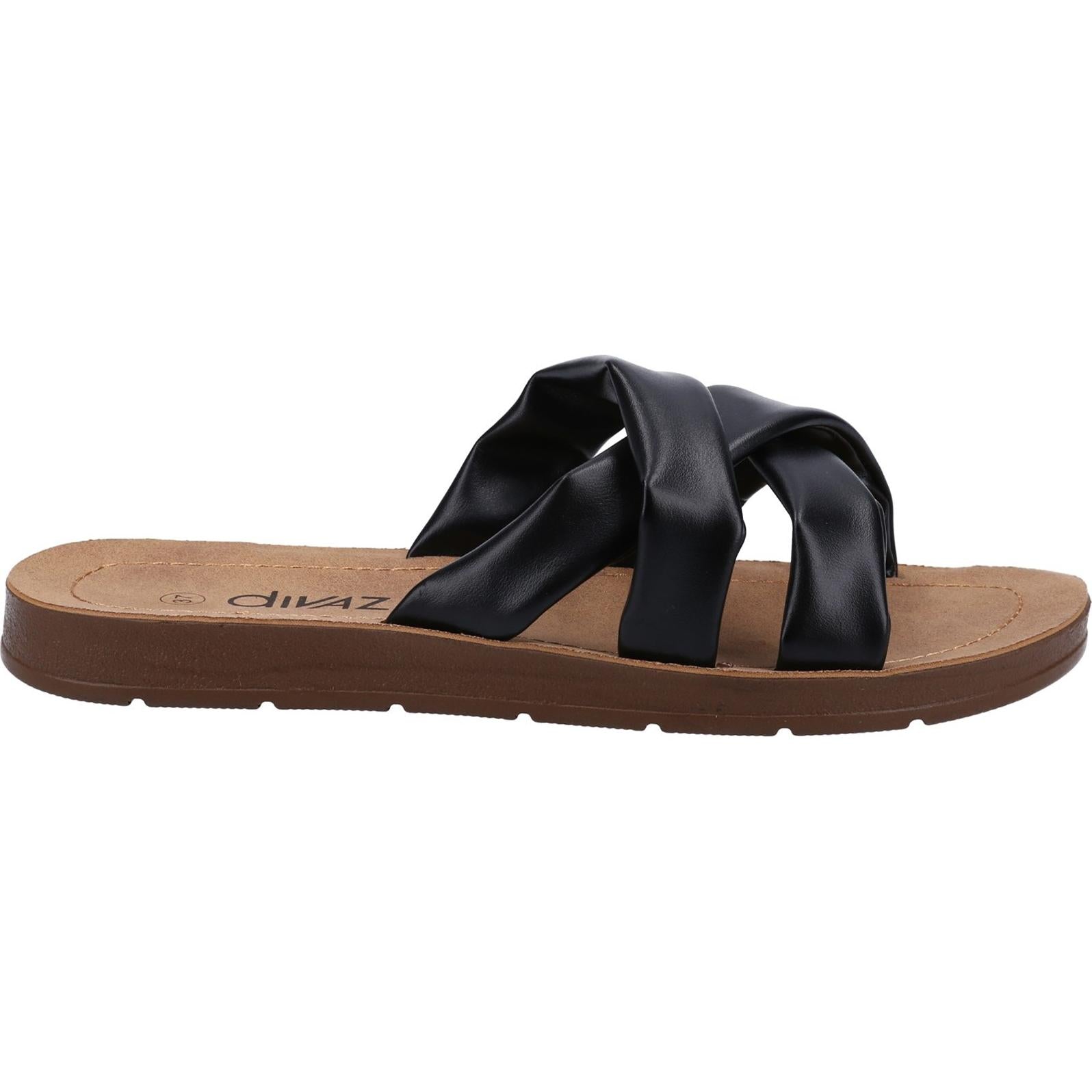 Divaz Zurich Vegan Summer Slider Sandals