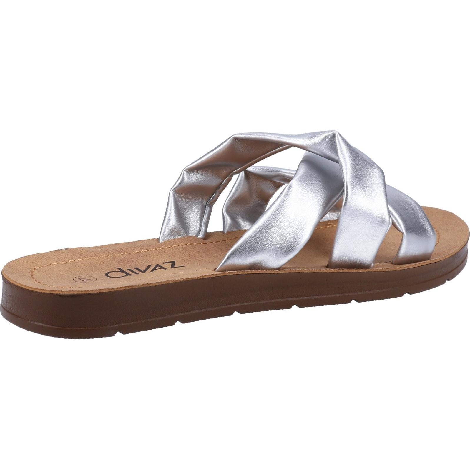 Divaz Zurich Vegan Summer Slider Sandals