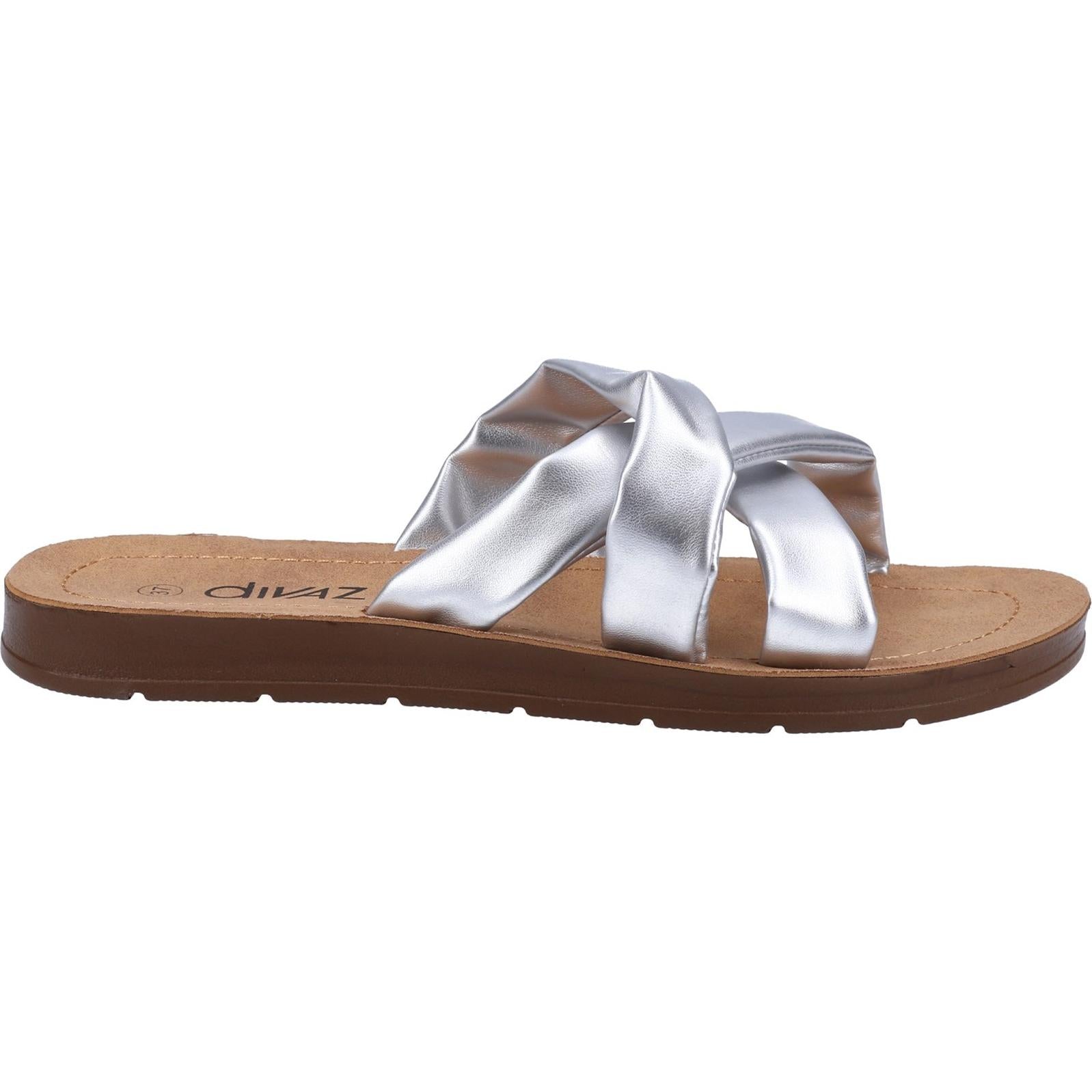 Divaz Zurich Vegan Summer Slider Sandals