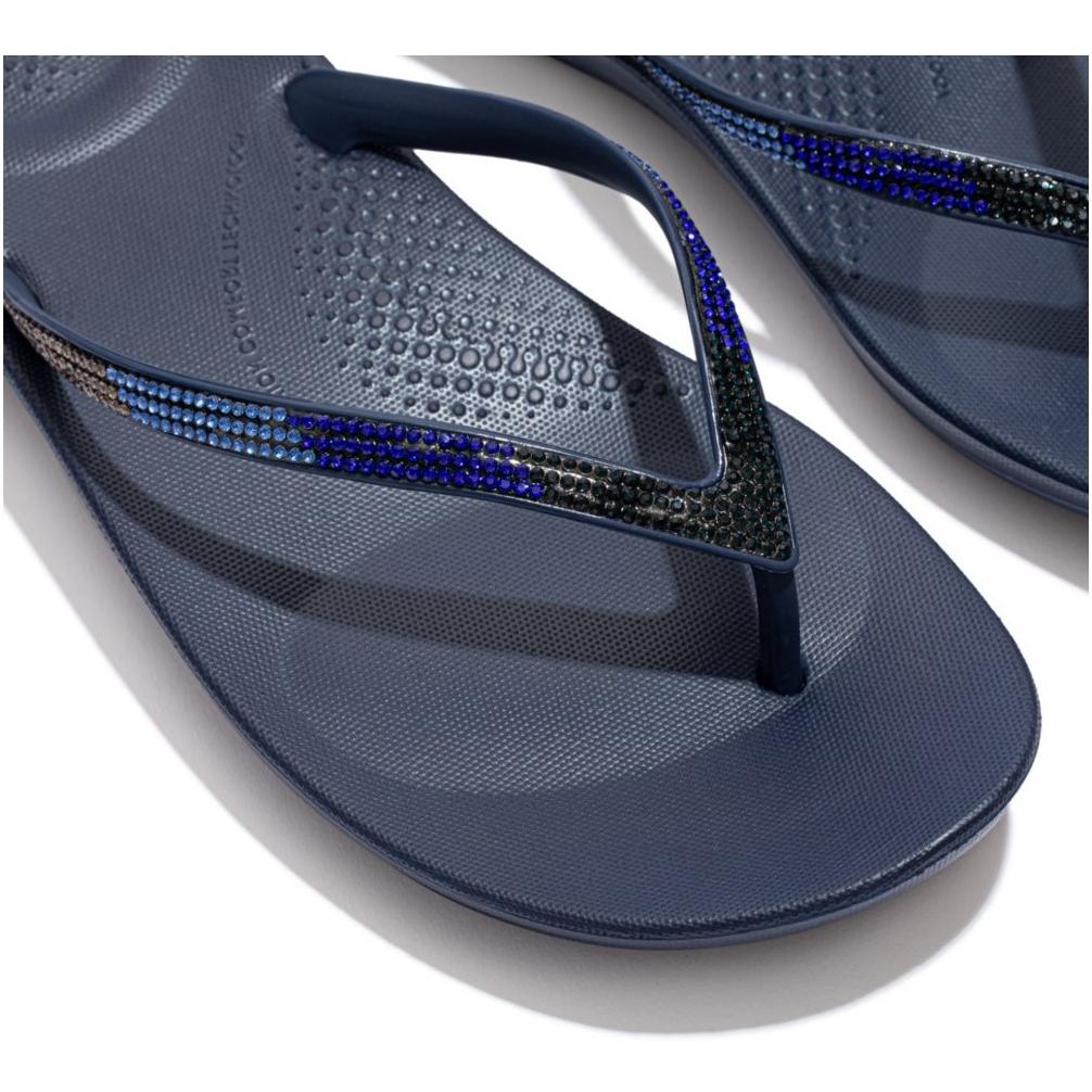 Fitflop iQushion Ombre Sparkle Flip Flops Sandals