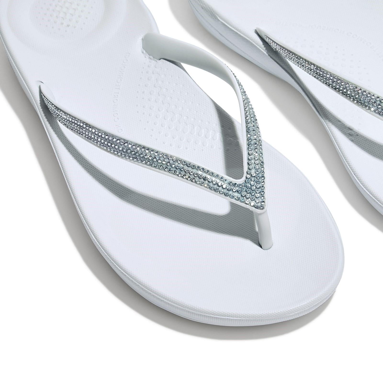 Fitflop iQushion Ombre Sparkle Flip Flops Sandals