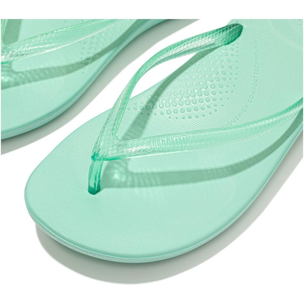 Fitflop iQUSHION Transparent Flip-Flops Sandals