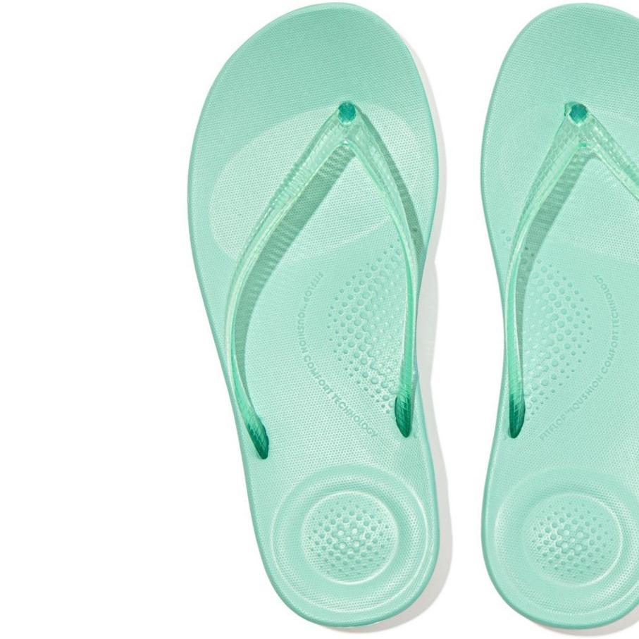 Fitflop iQUSHION Transparent Flip-Flops Sandals