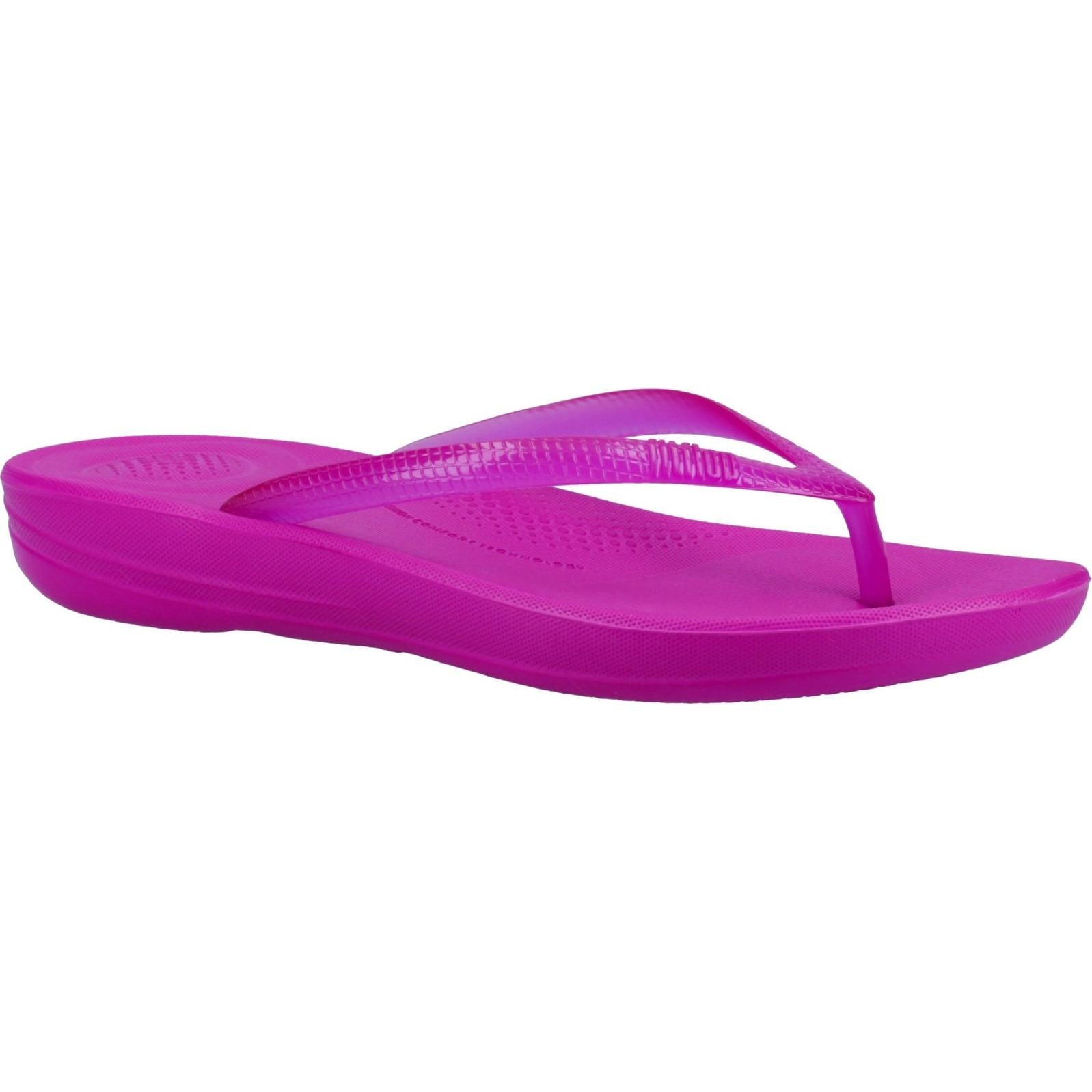 Fitflop iQUSHION Transparent Flip-Flops Sandals