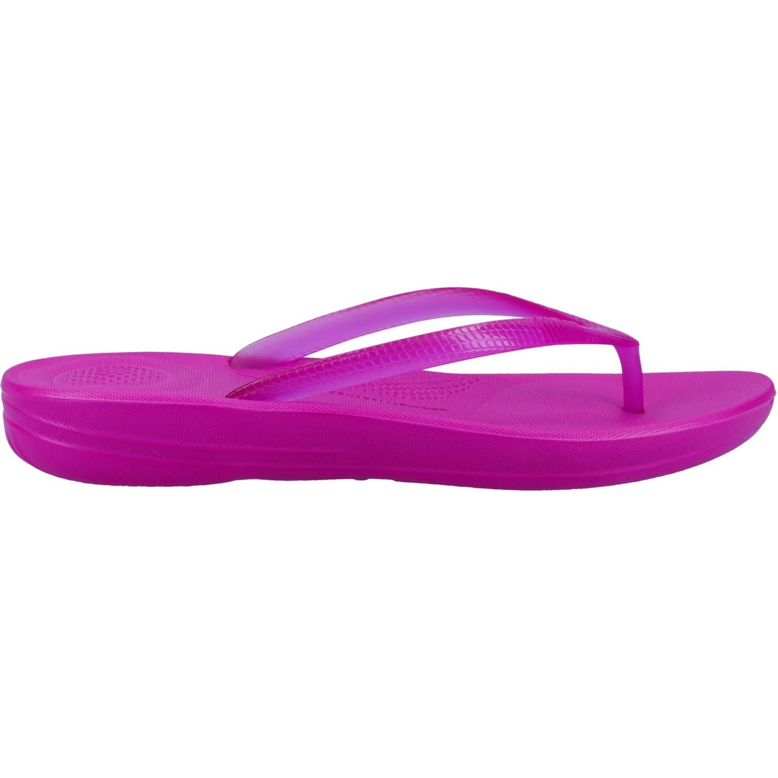 Fitflop iQUSHION Transparent Flip-Flops Sandals