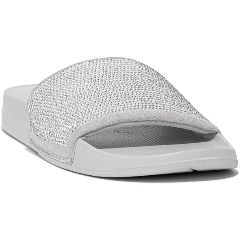 Fitflop iQUSHION Water-Resistant Crystal Slides Sandals