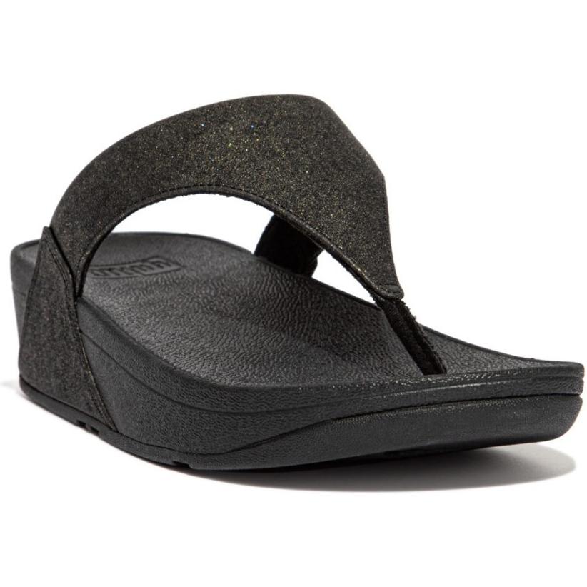 Fitflop Lulu Shimmer Toe-Post Sandals