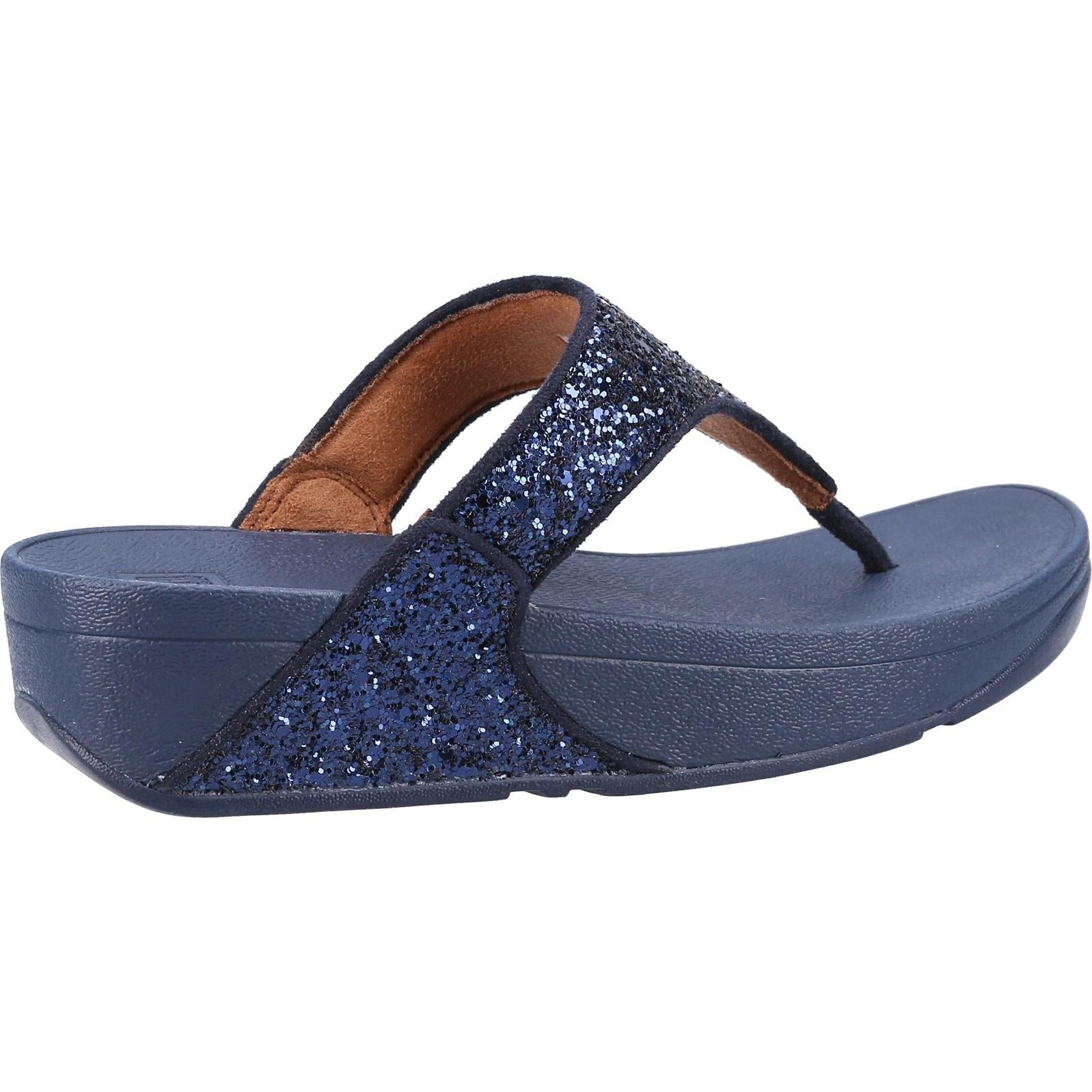 Fitflop Lulu Glitter Toe-Post Sandals