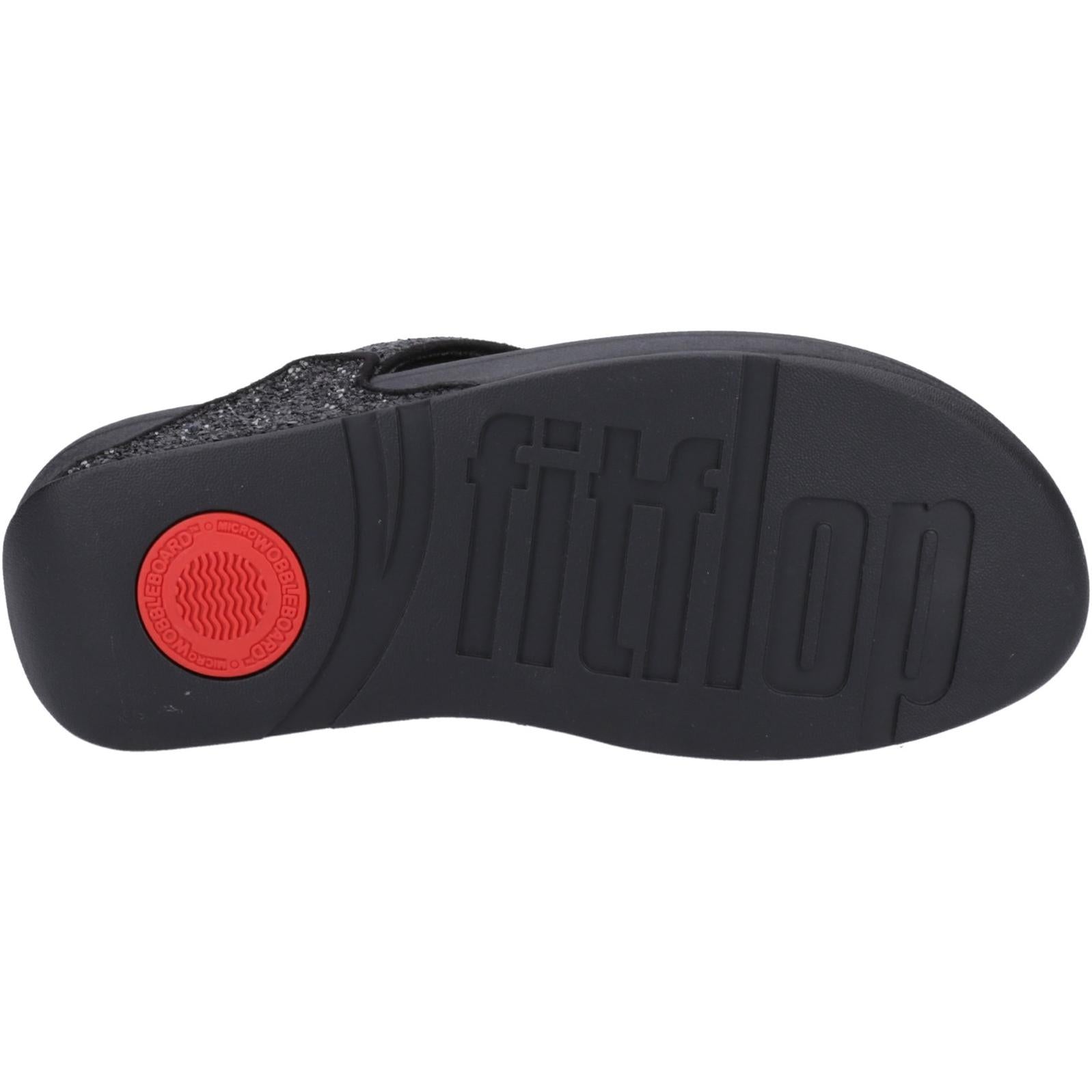 Fitflop Lulu Glitter Toe-Post Sandals