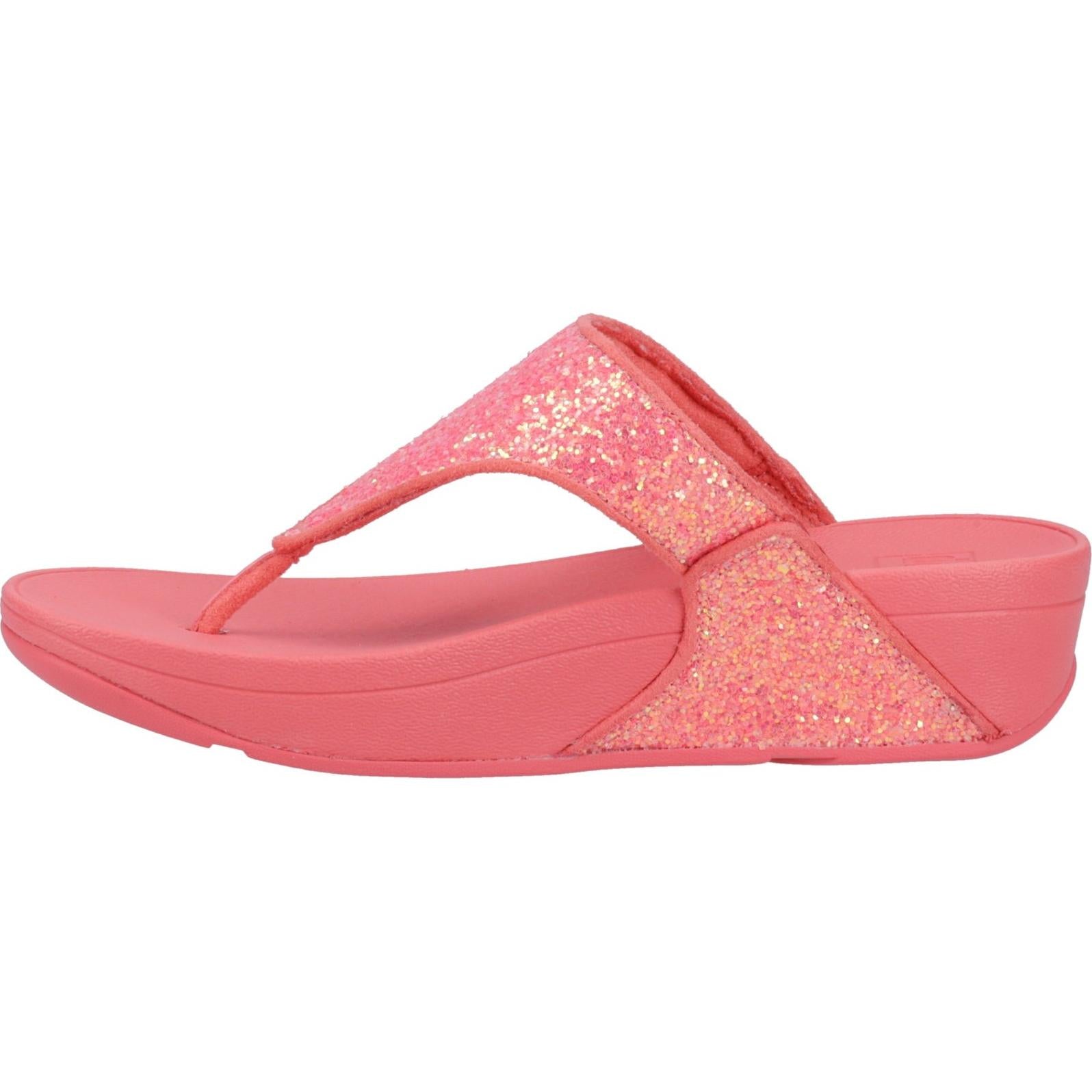 Fitflop Lulu Glitter Toe-Post Sandals