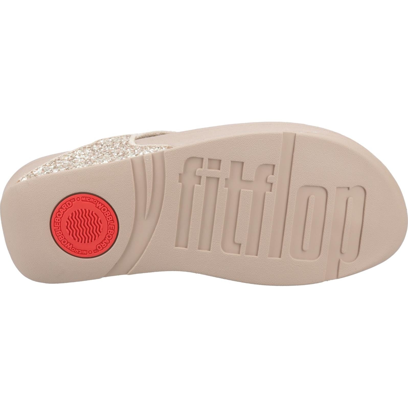 Fitflop Lulu Glitter Toe-Post Sandals