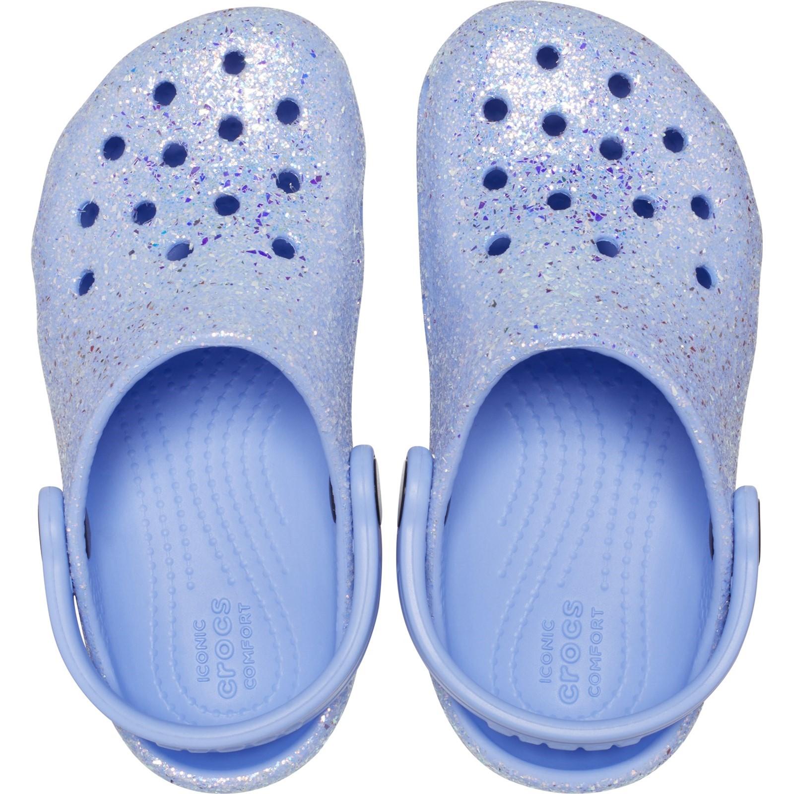 Crocs Classic Glitter Clog Sandals