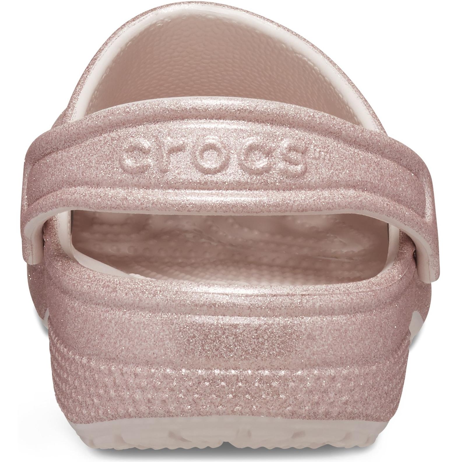 Crocs Classic Glitter Clog Sandals