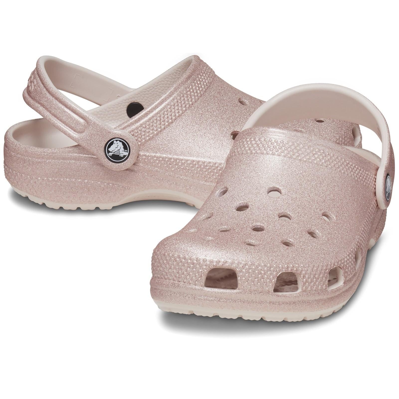 Crocs Classic Glitter Clog Sandals