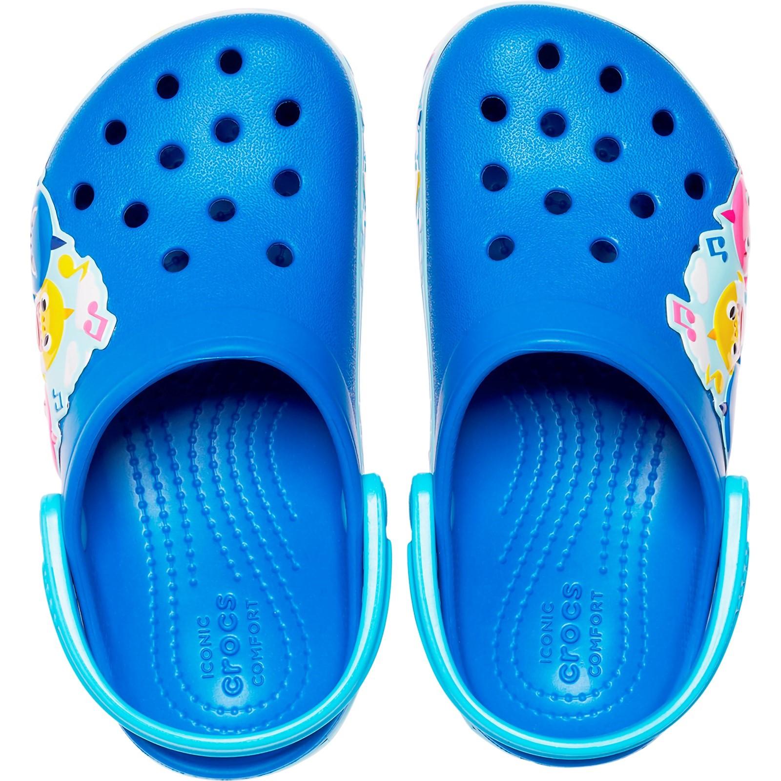 Crocs Baby Shark Band Clog Shoes
