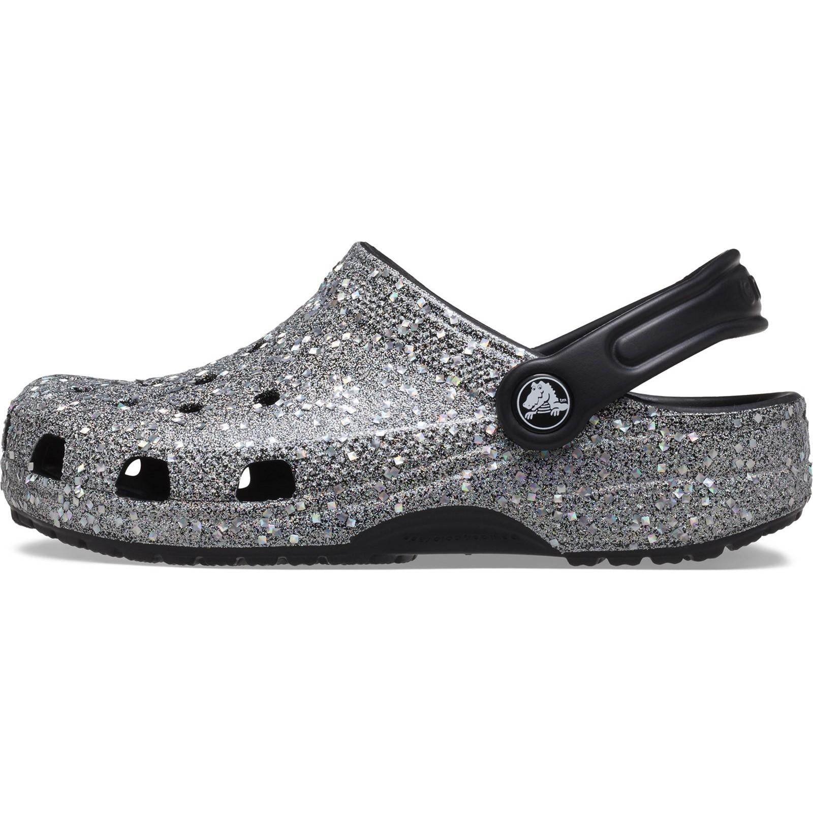 Crocs Classic Glitter Clog Sandals