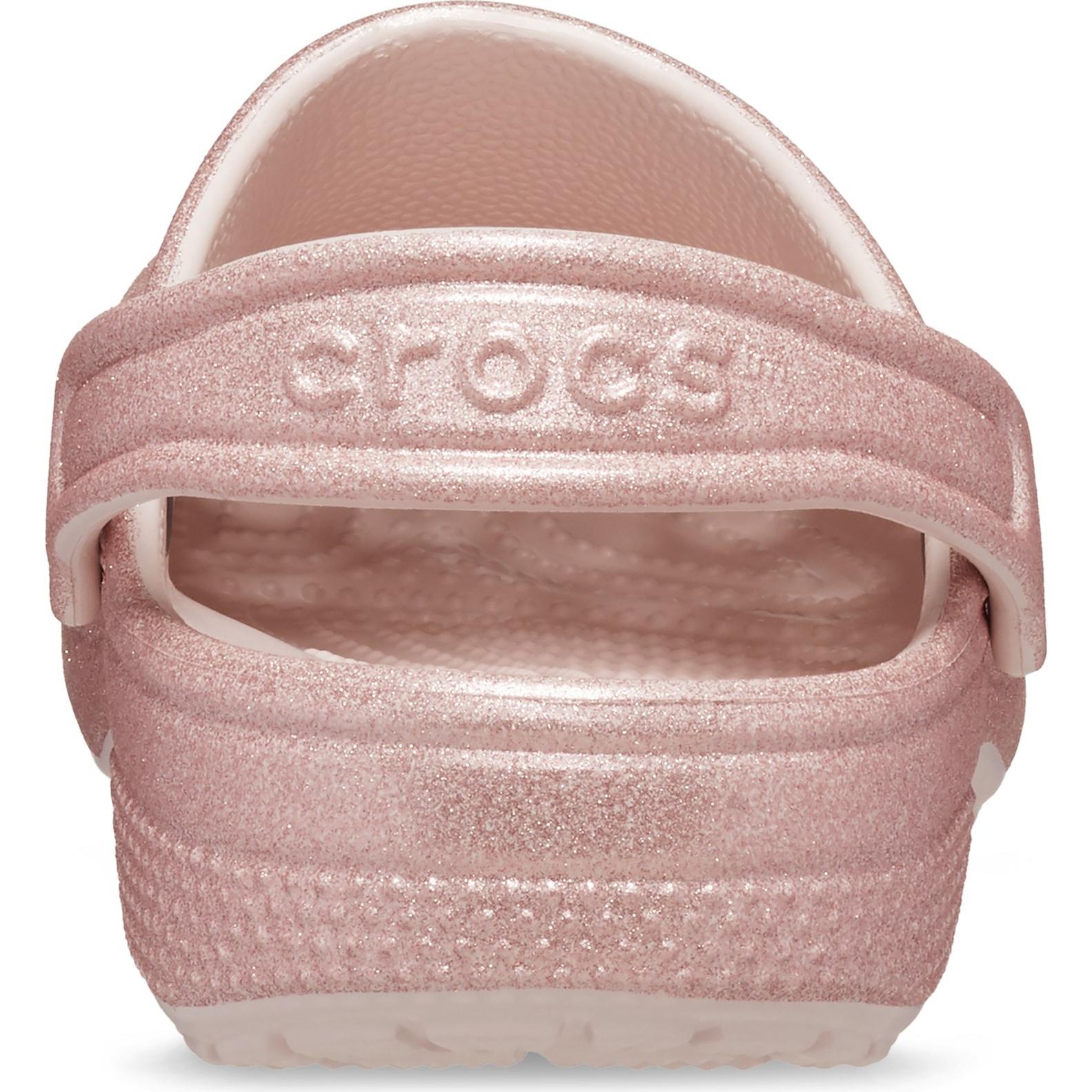 Crocs Classic Glitter Clog Sandals